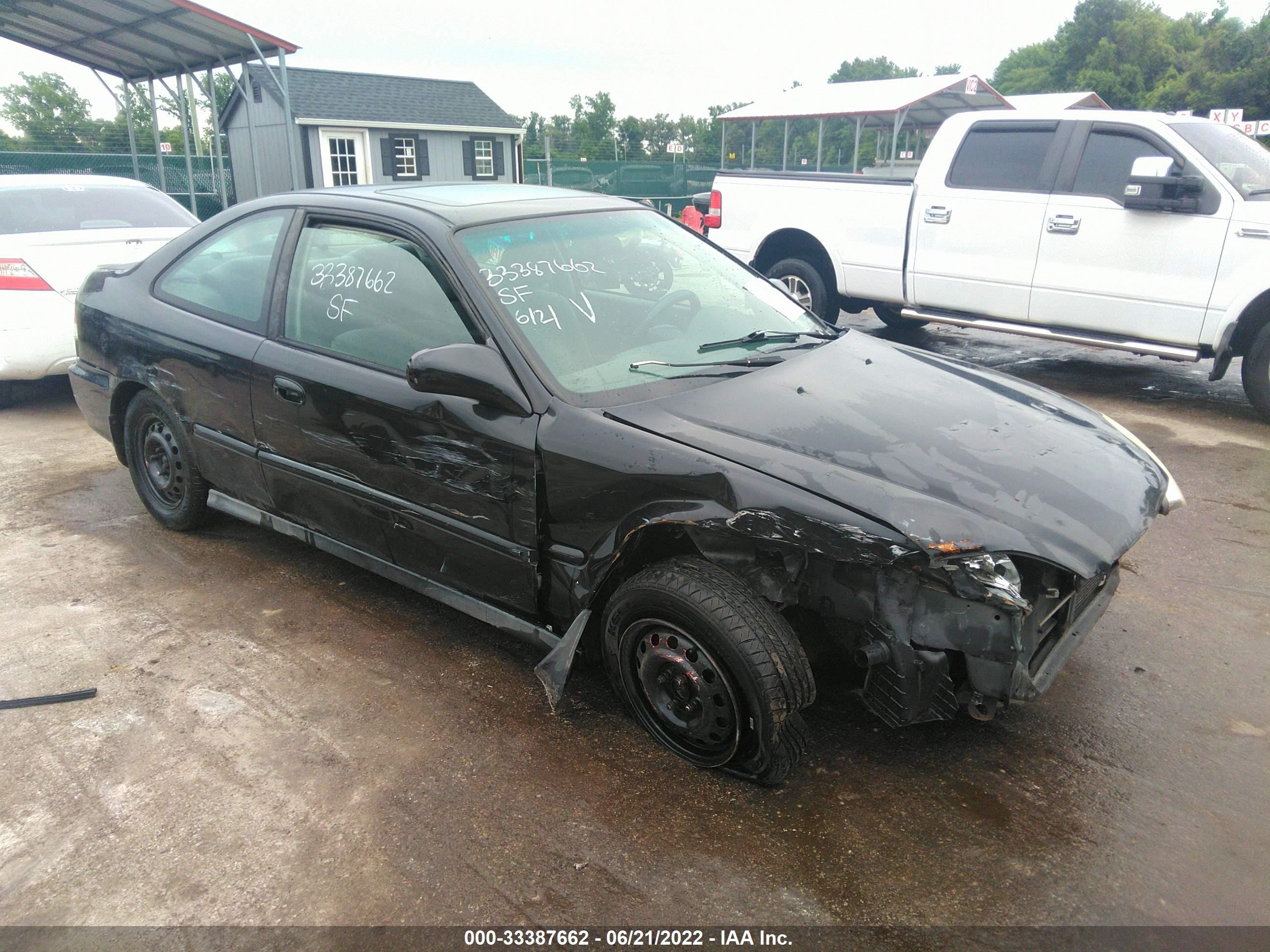 HONDA CIVIC 2000 1hgej8143yl051894