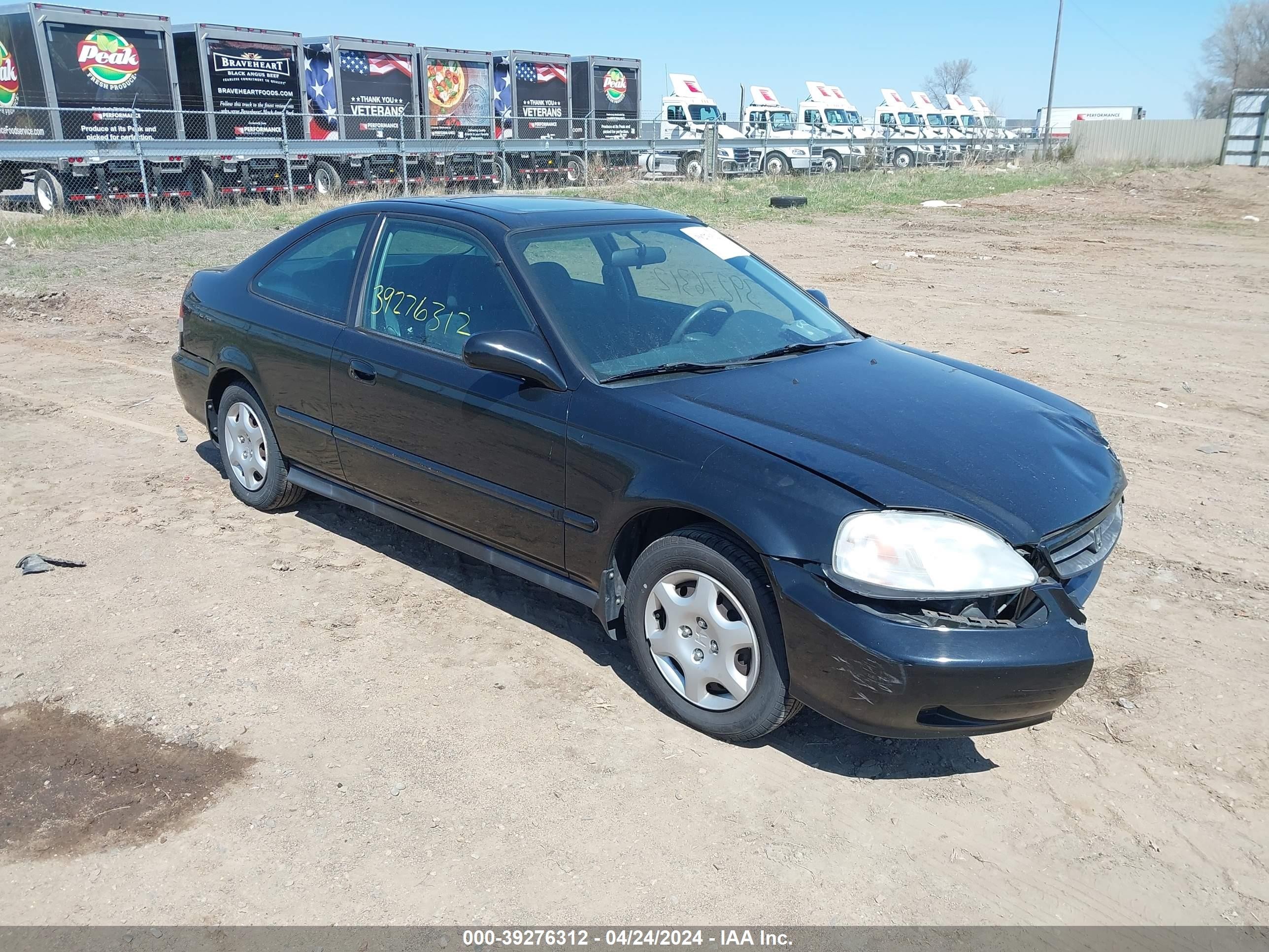 HONDA CIVIC 2000 1hgej8149yl036641