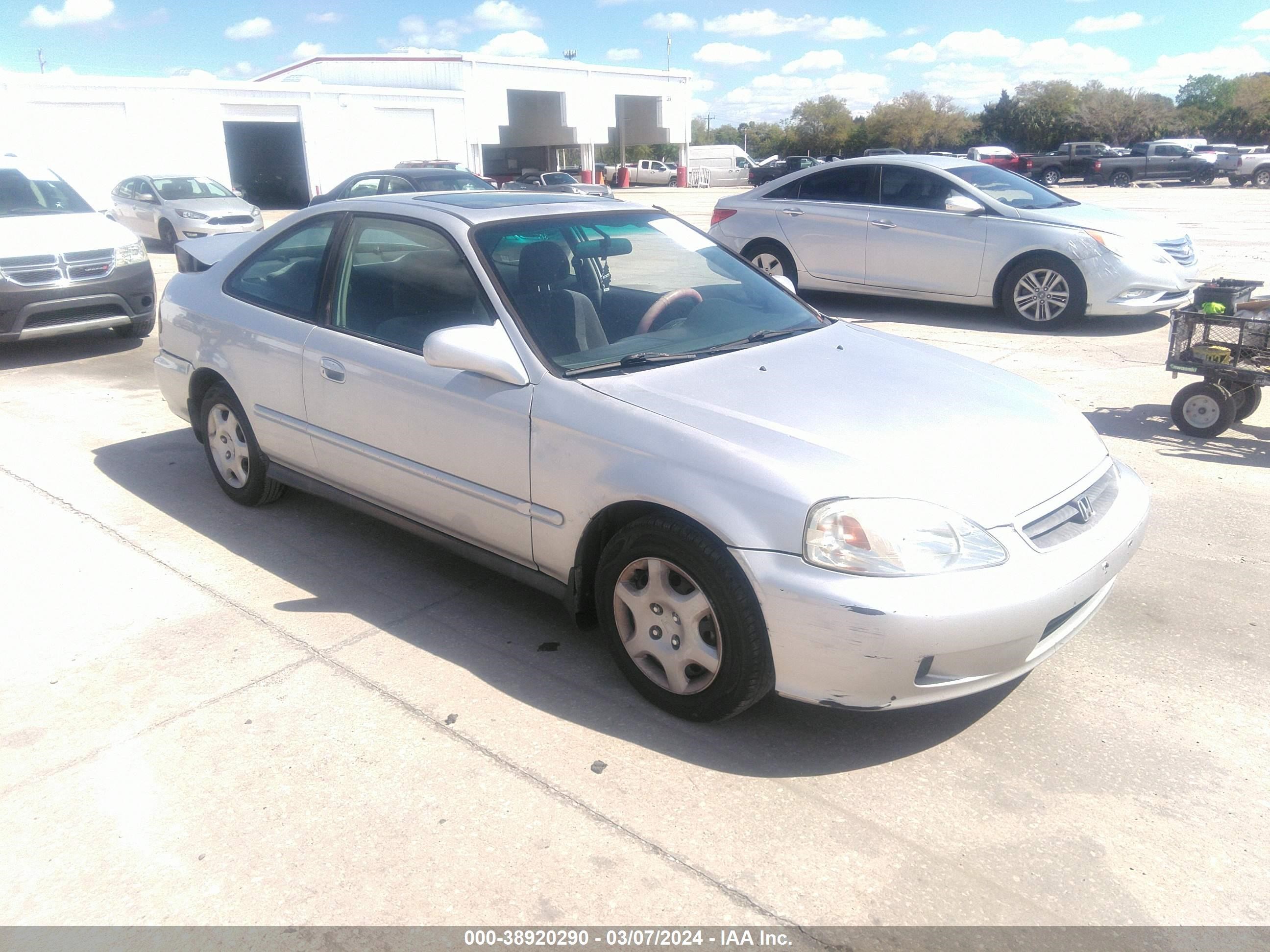 HONDA CIVIC 2000 1hgej8240yl106011