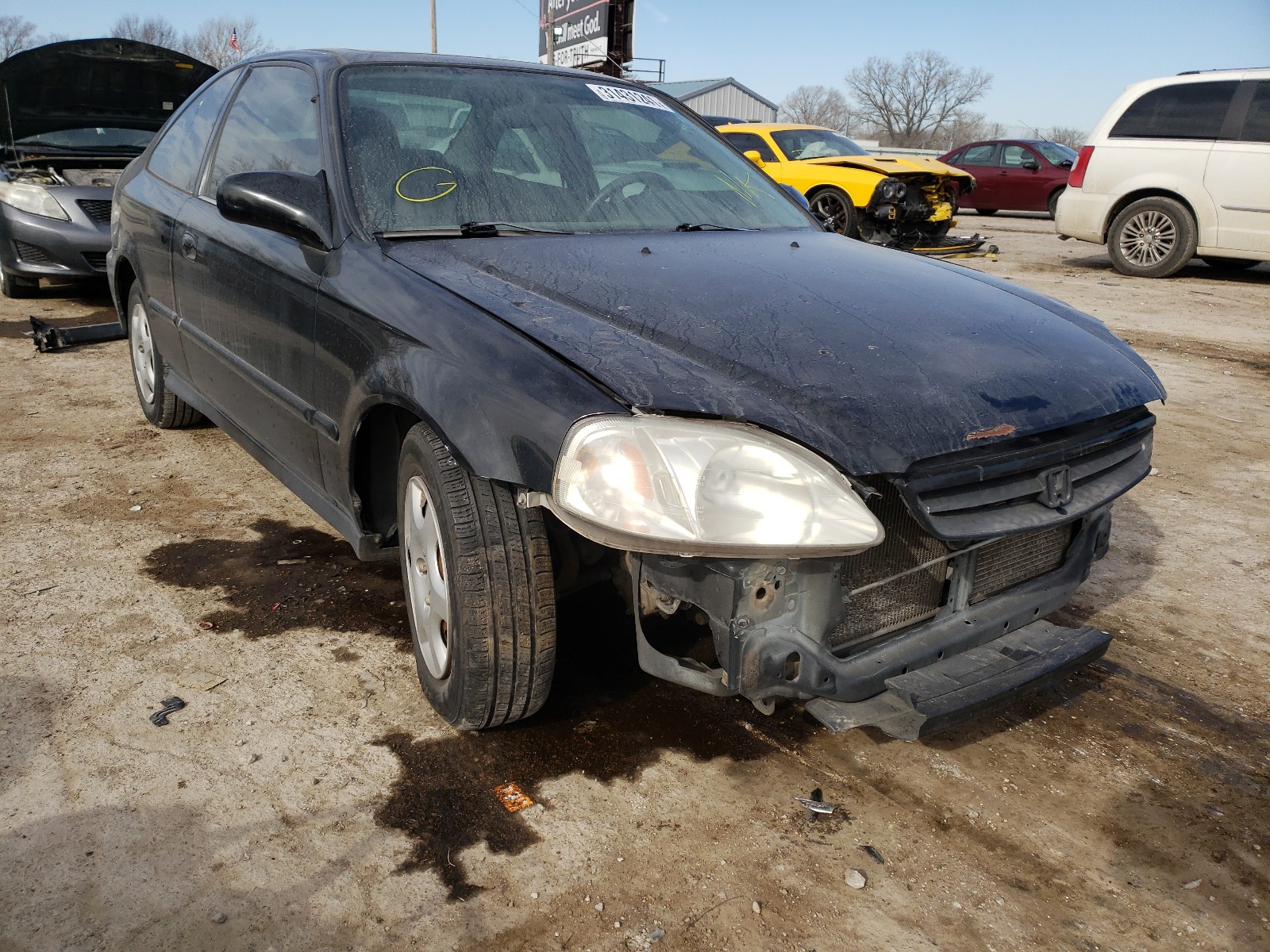 HONDA CIVIC EX 2000 1hgej8242yl120556