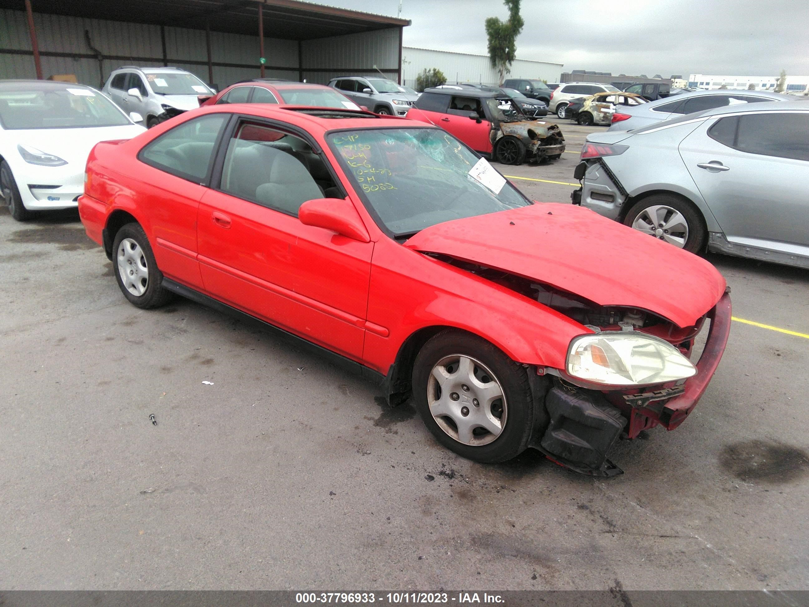 HONDA CIVIC 1999 1hgej8243xl025082