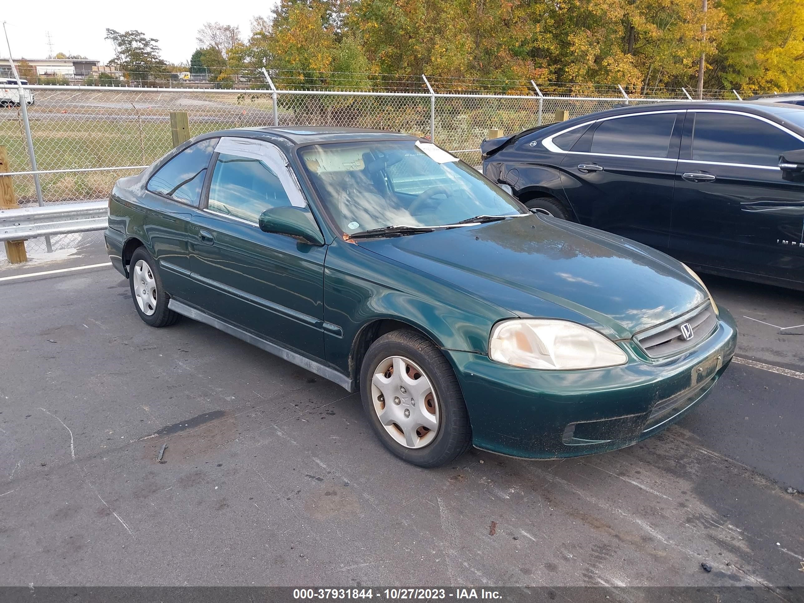 HONDA CIVIC 2000 1hgej8243yl003567