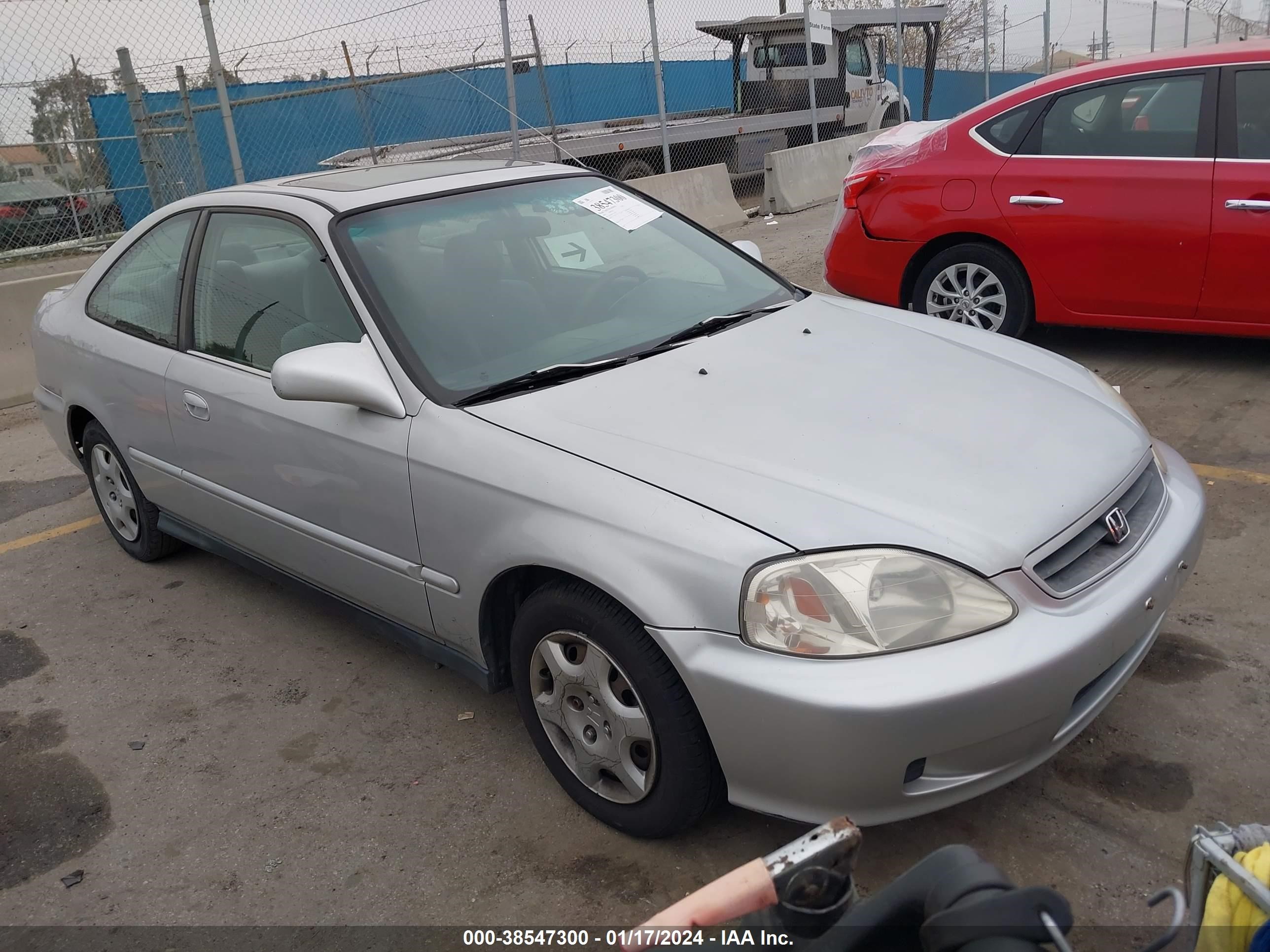 HONDA CIVIC 2000 1hgej8243yl125622