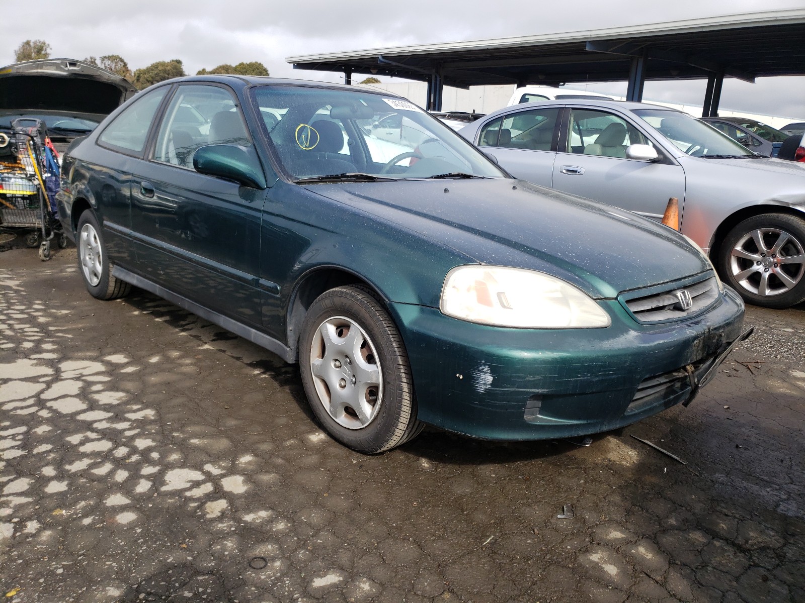 HONDA CIVIC EX 1999 1hgej8249xl039472