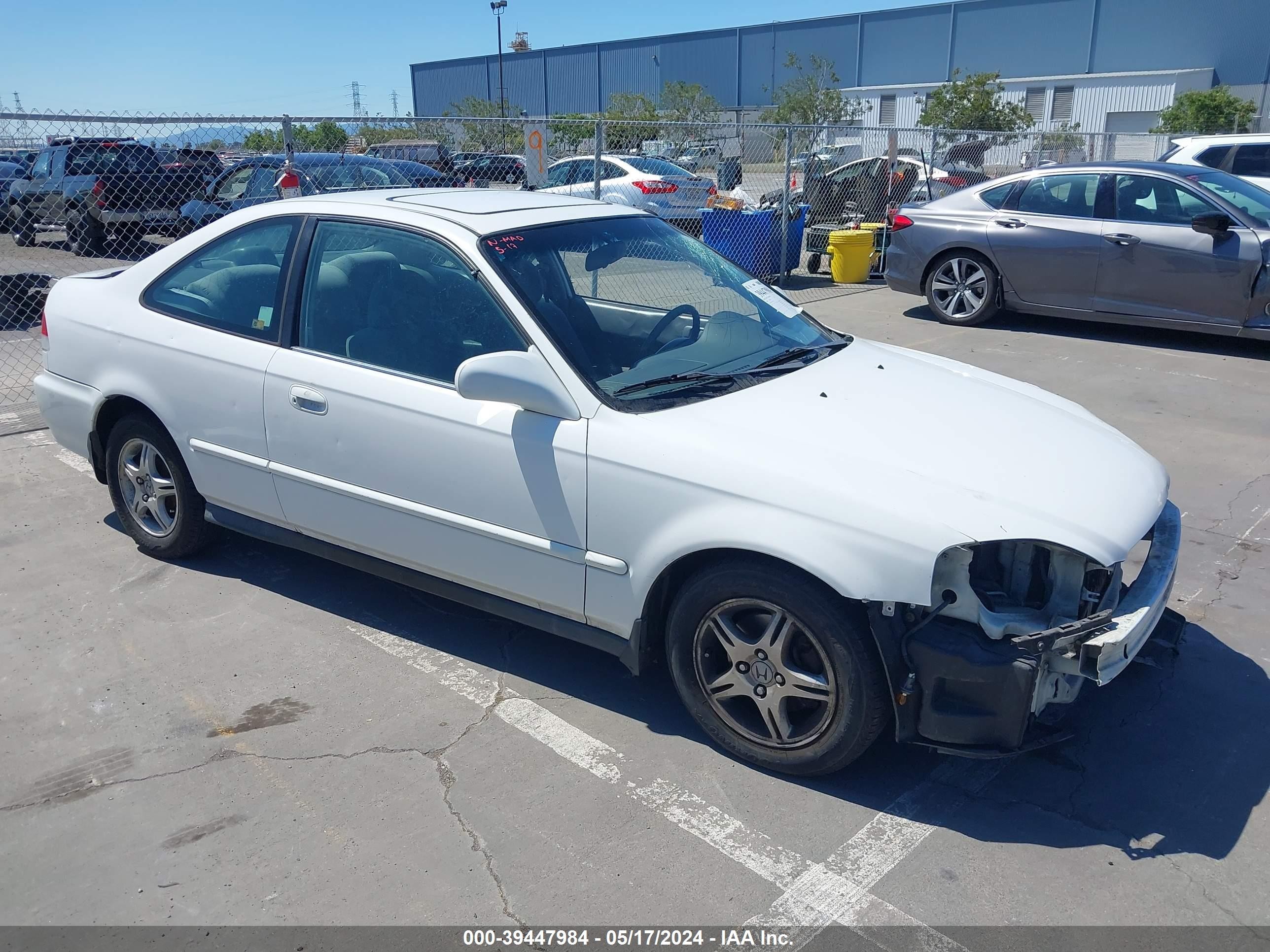 HONDA CIVIC 2000 1hgej824xyl012217