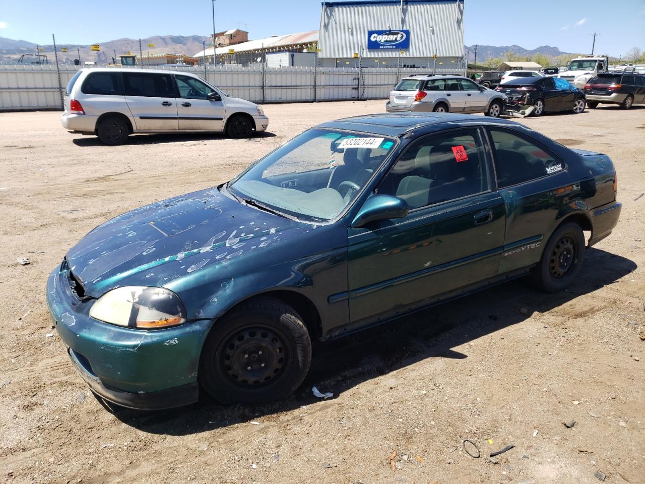 HONDA CIVIC 1996 1hgej8259tl028765