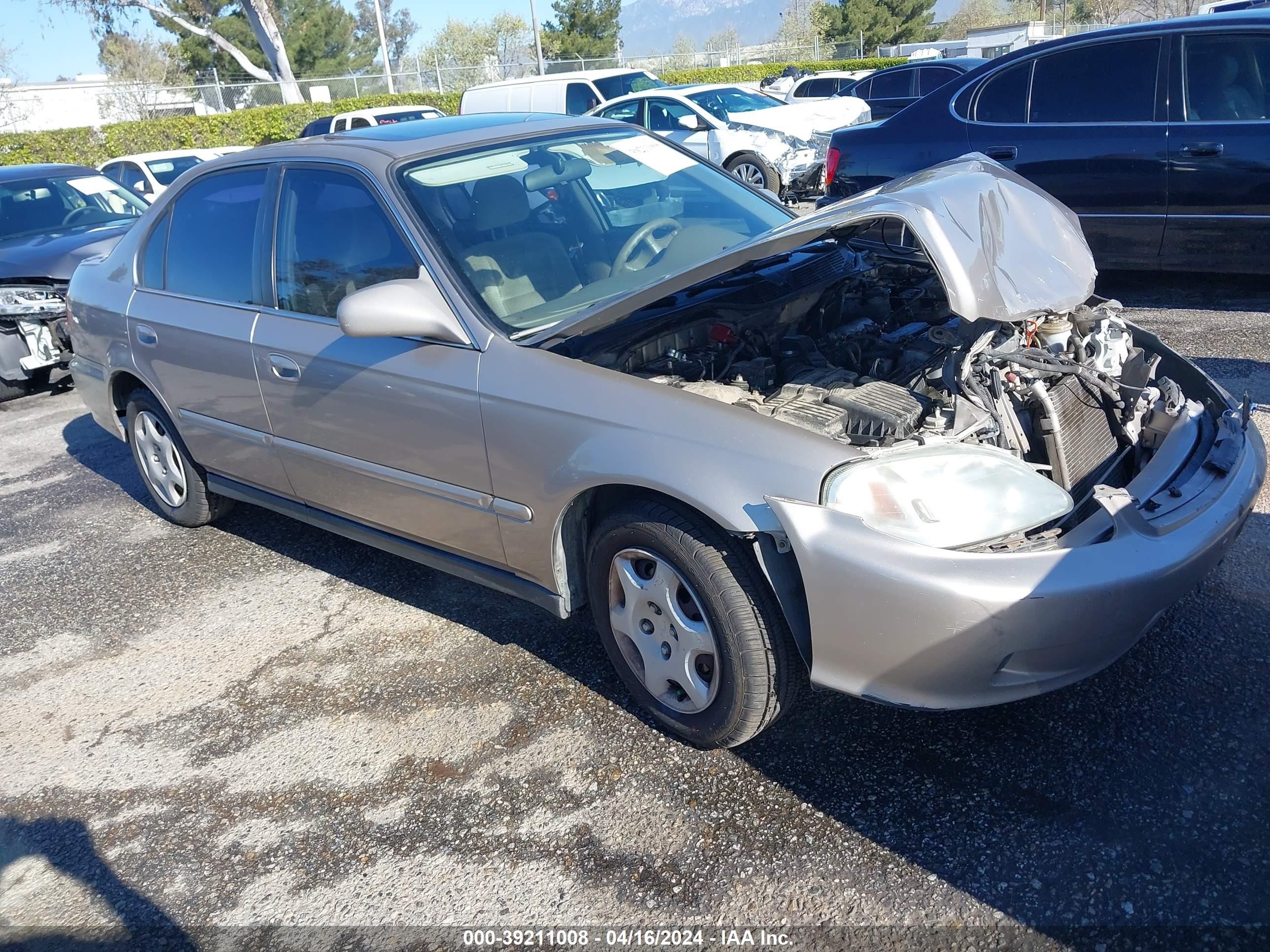 HONDA CIVIC 2000 1hgej8640yl059721