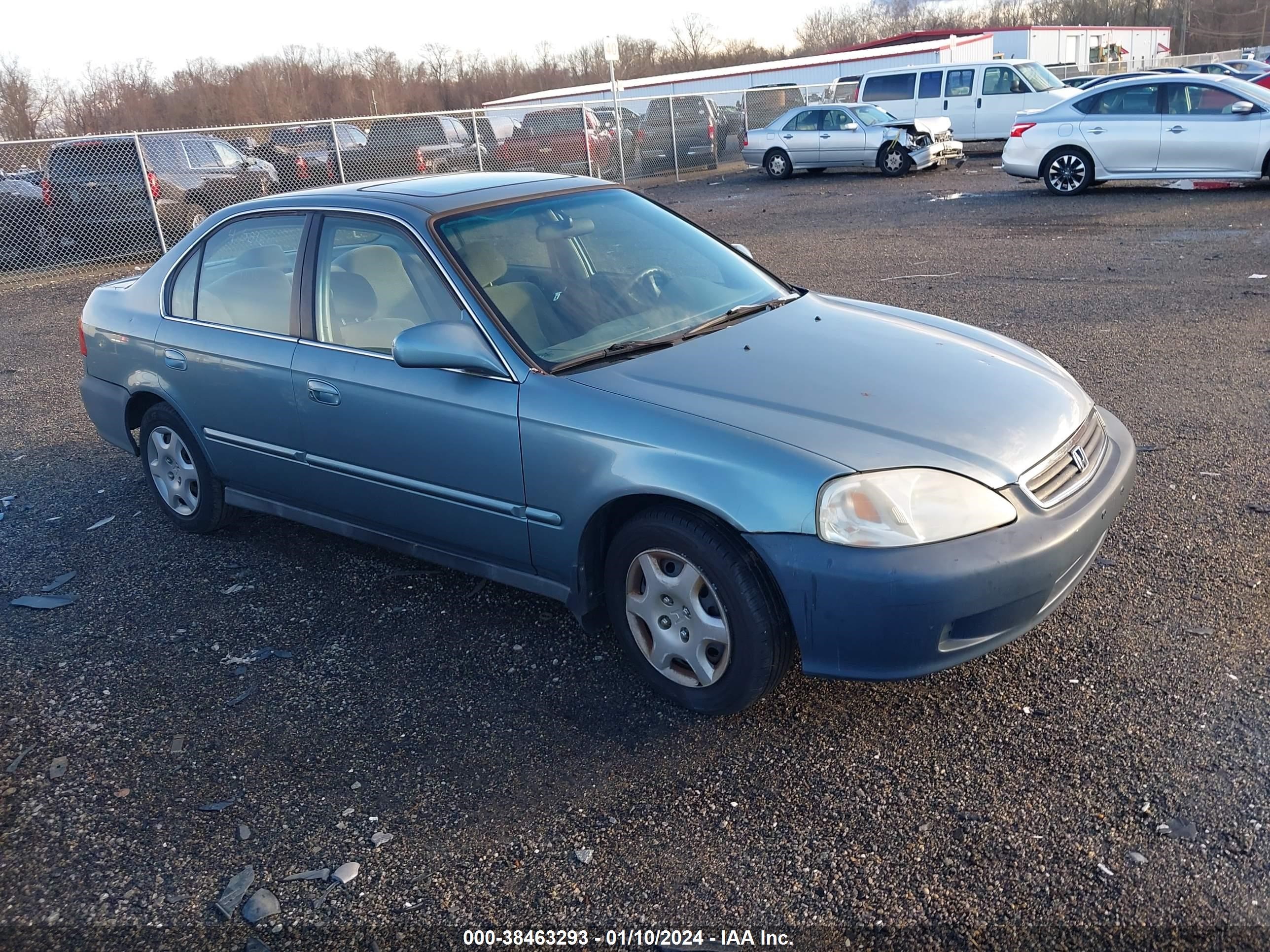 HONDA CIVIC 2000 1hgej8642yl024663