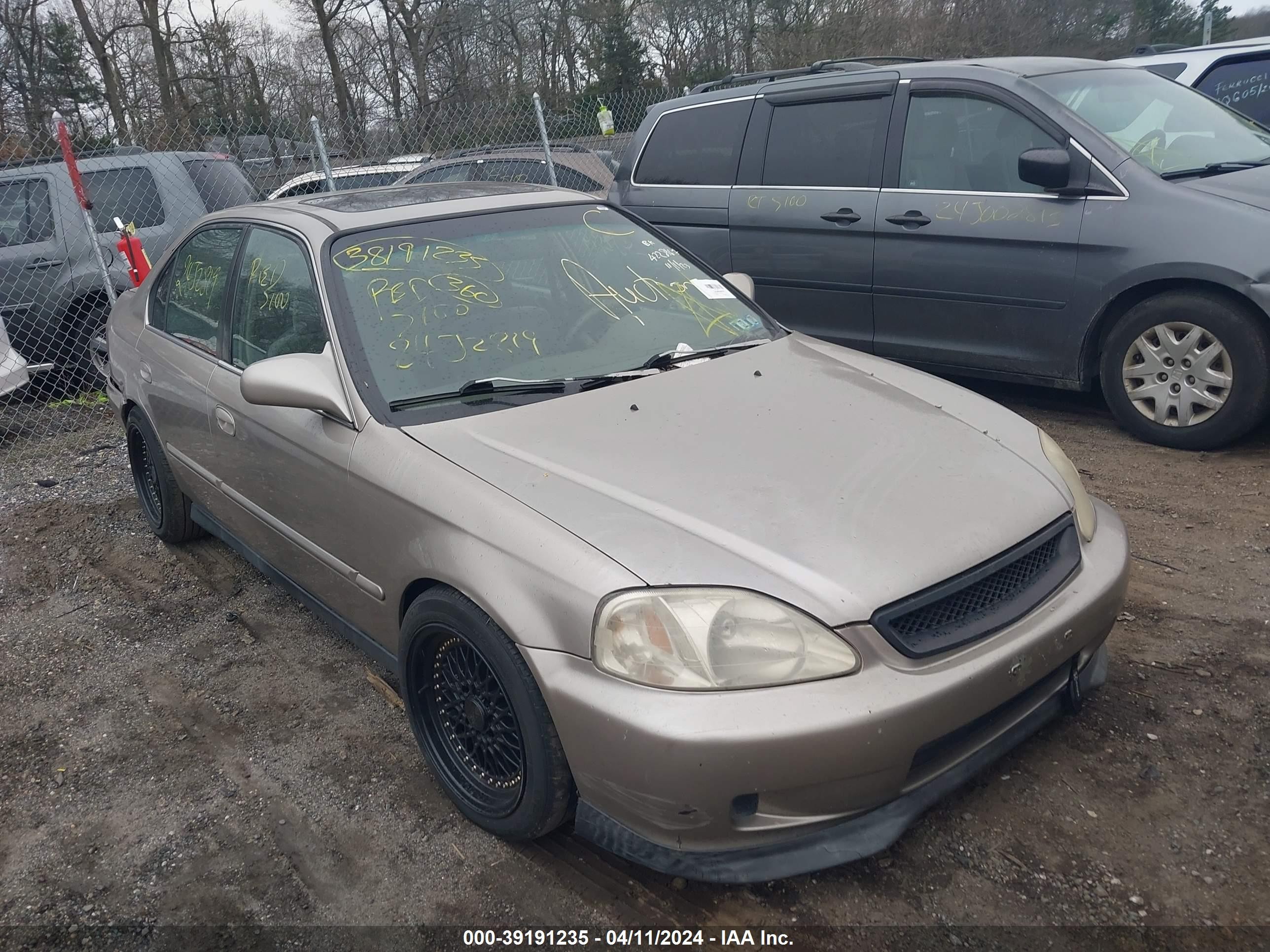 HONDA CIVIC 2000 1hgej8645yl058452