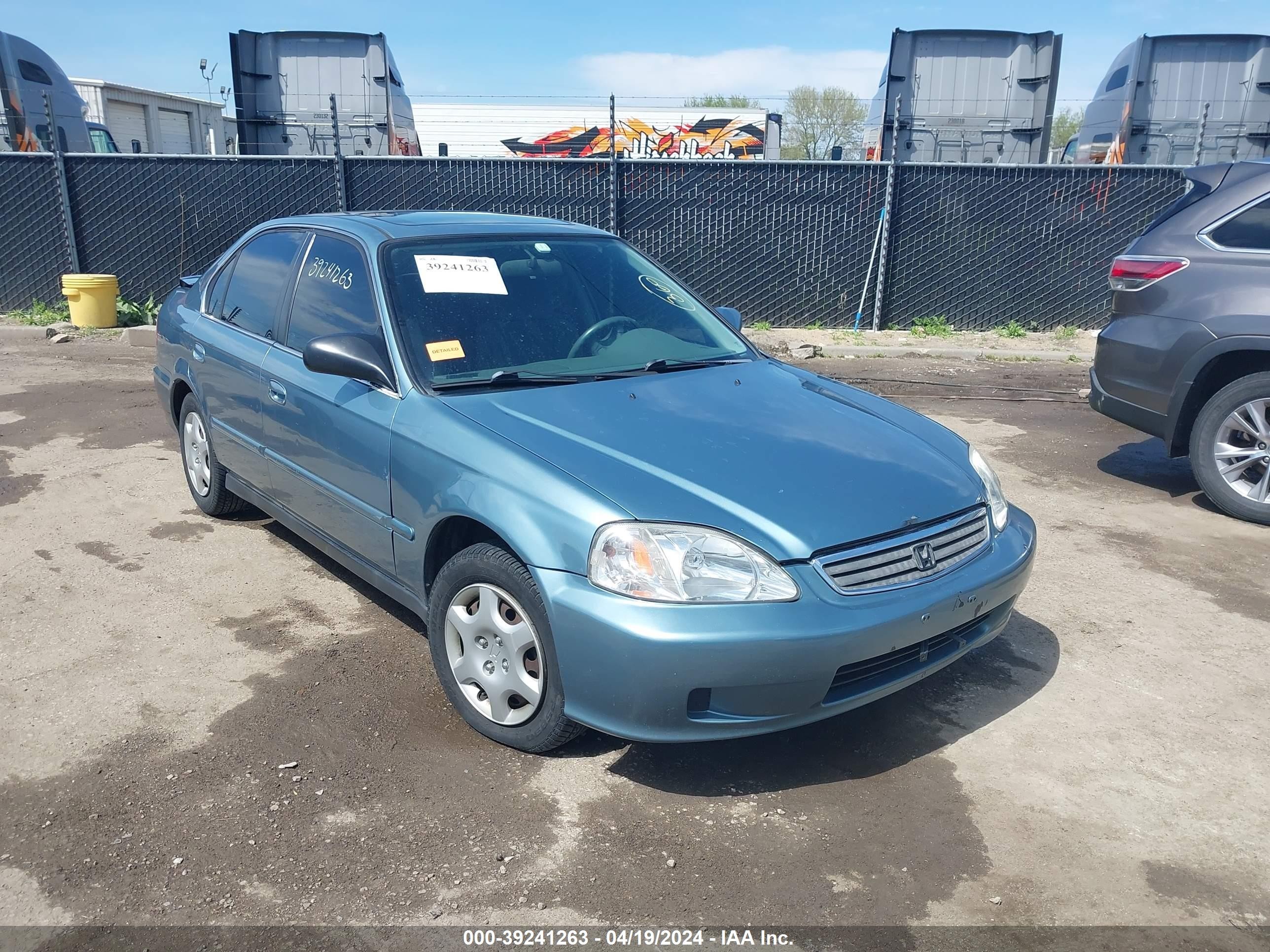 HONDA CIVIC 2000 1hgej8649yl024658