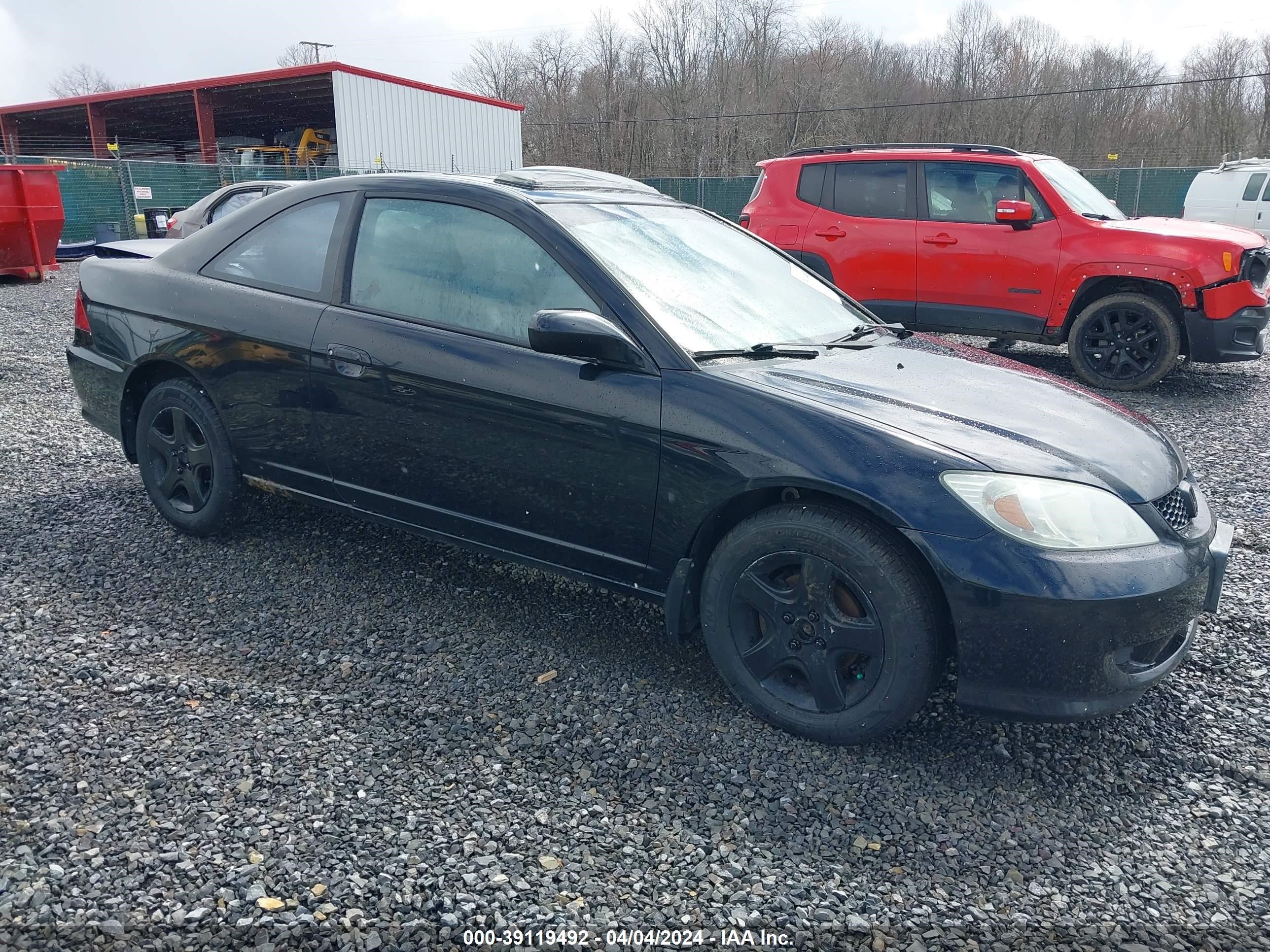 HONDA CIVIC 2004 1hgem21044l037501