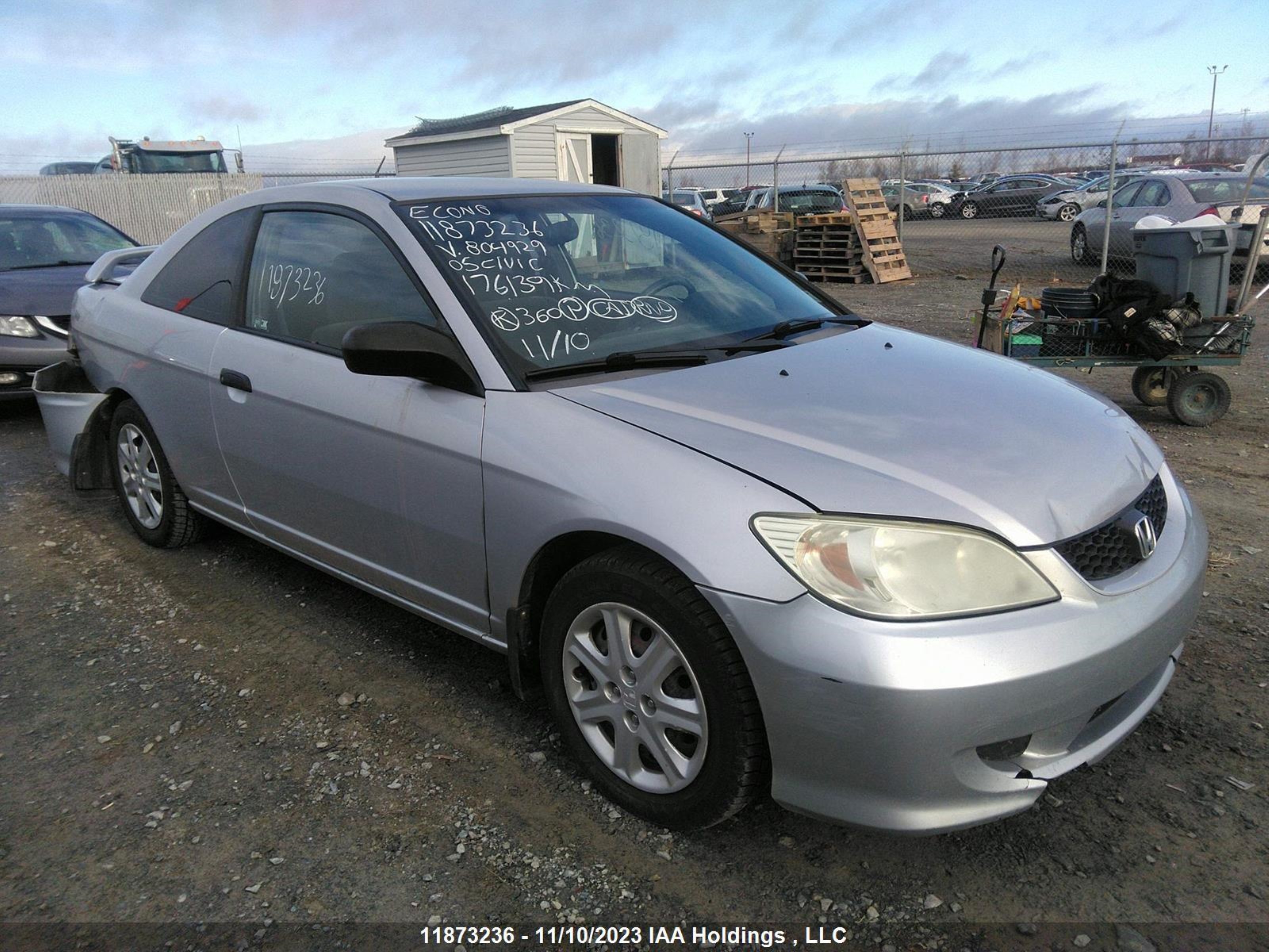 HONDA CIVIC 2005 1hgem21265l804929