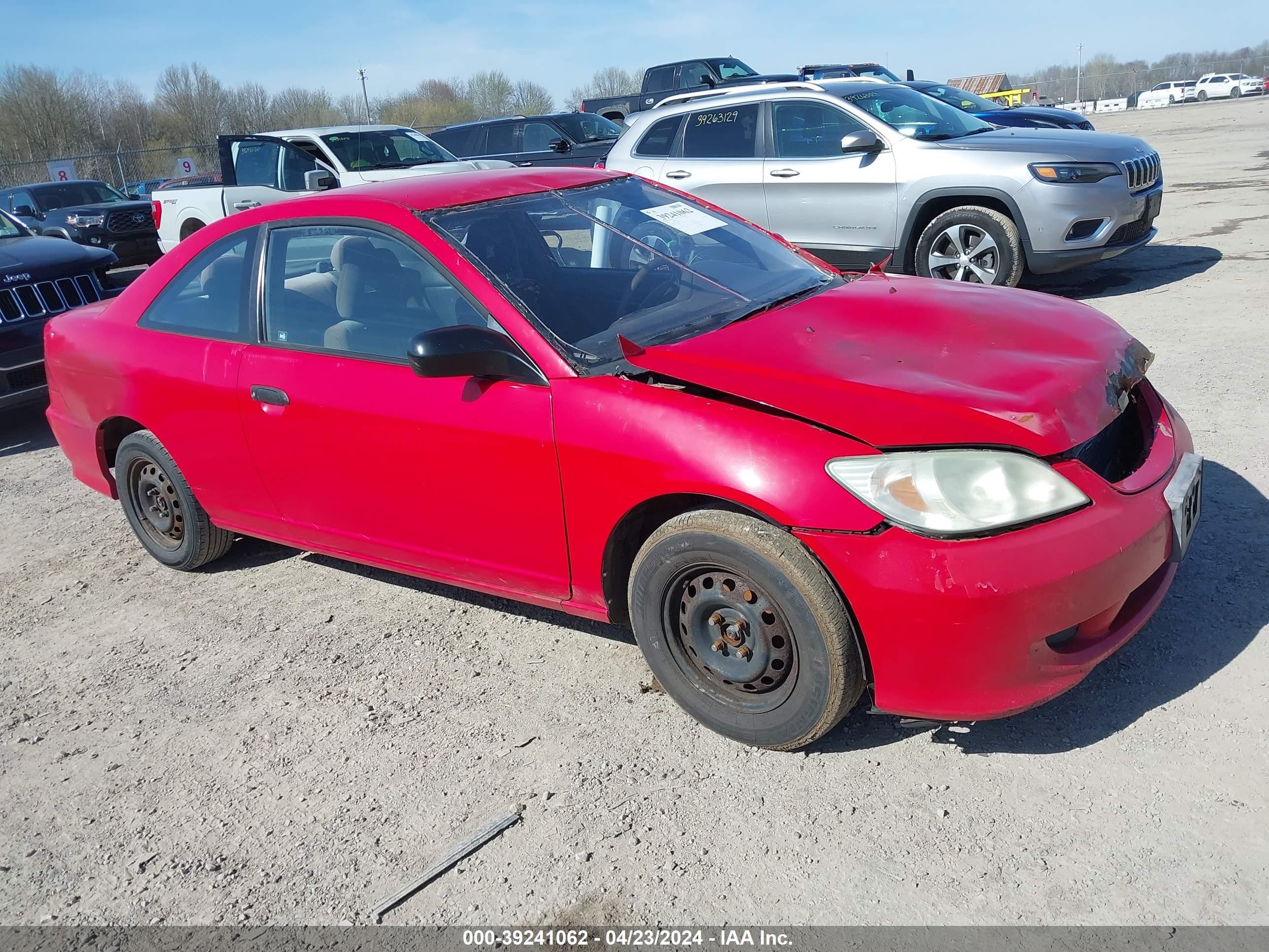 HONDA CIVIC 2004 1hgem21304l083627