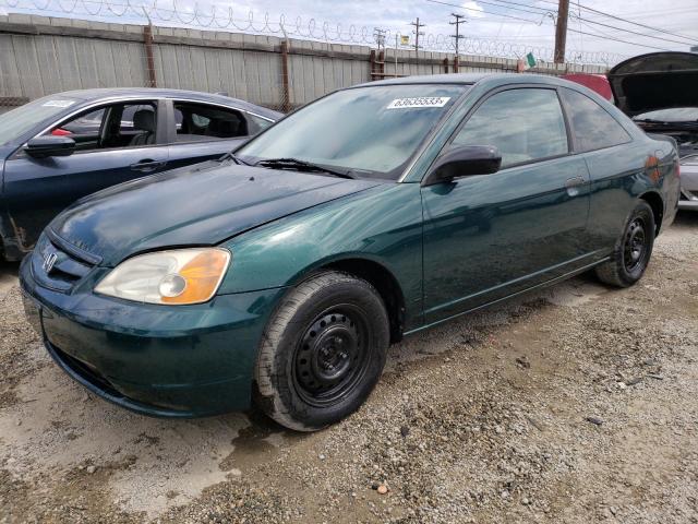 HONDA CIVIC LX 2001 1hgem21531l116570