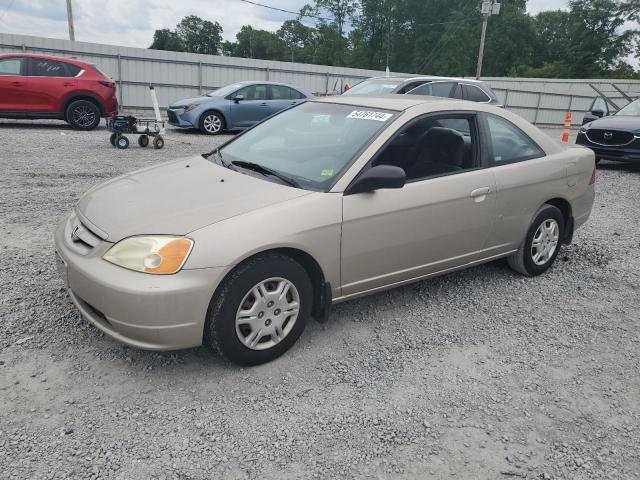 HONDA CIVIC 2002 1hgem21592l045134