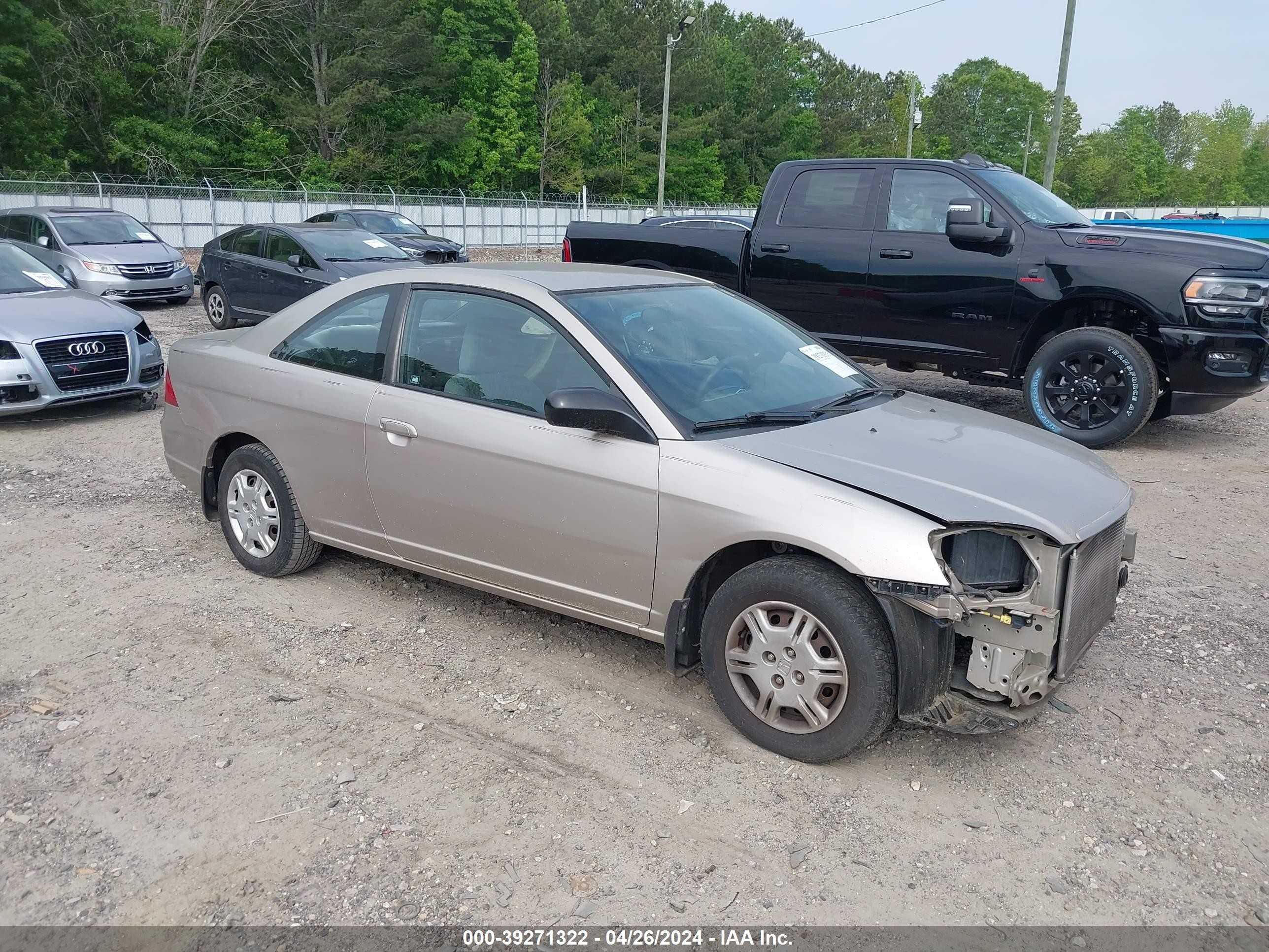 HONDA CIVIC 2002 1hgem21592l100018