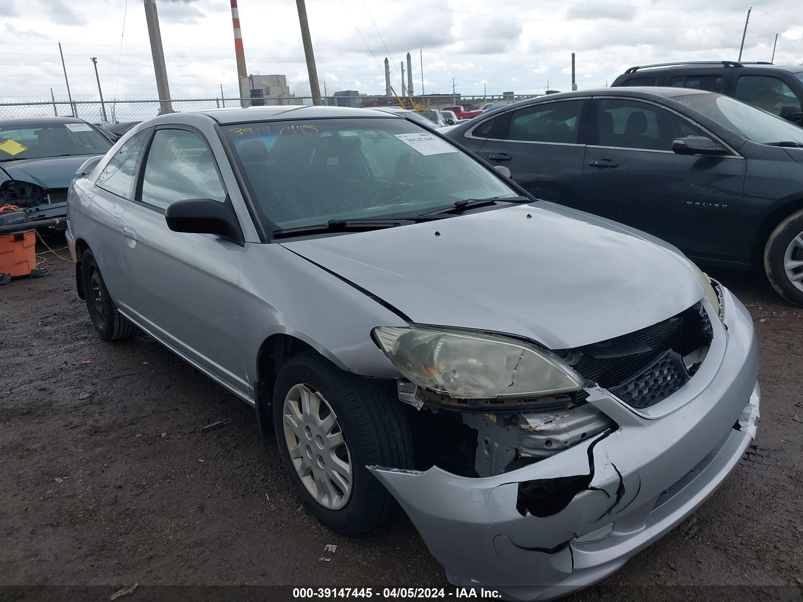 HONDA CIVIC 2005 1hgem215x5l017413