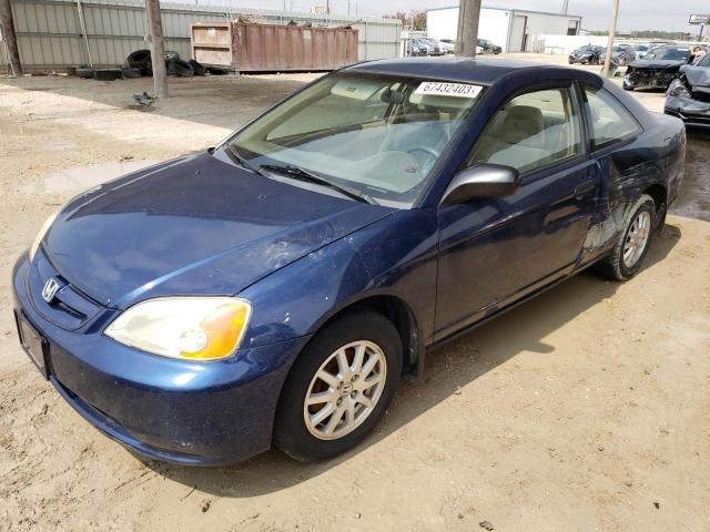 HONDA CIVIC HX 2003 1hgem21703l014289