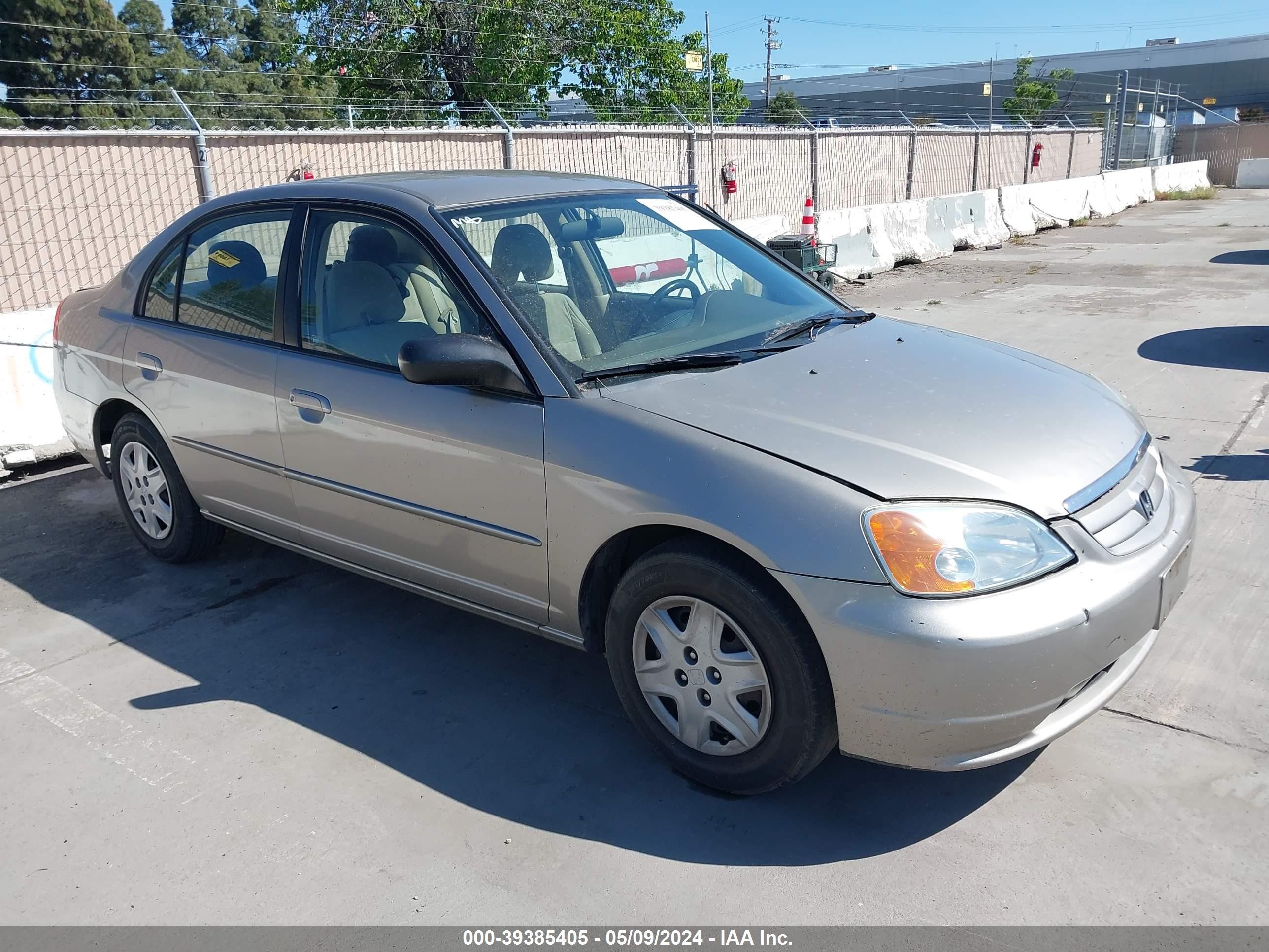 HONDA CIVIC 2003 1hgem21723l081086