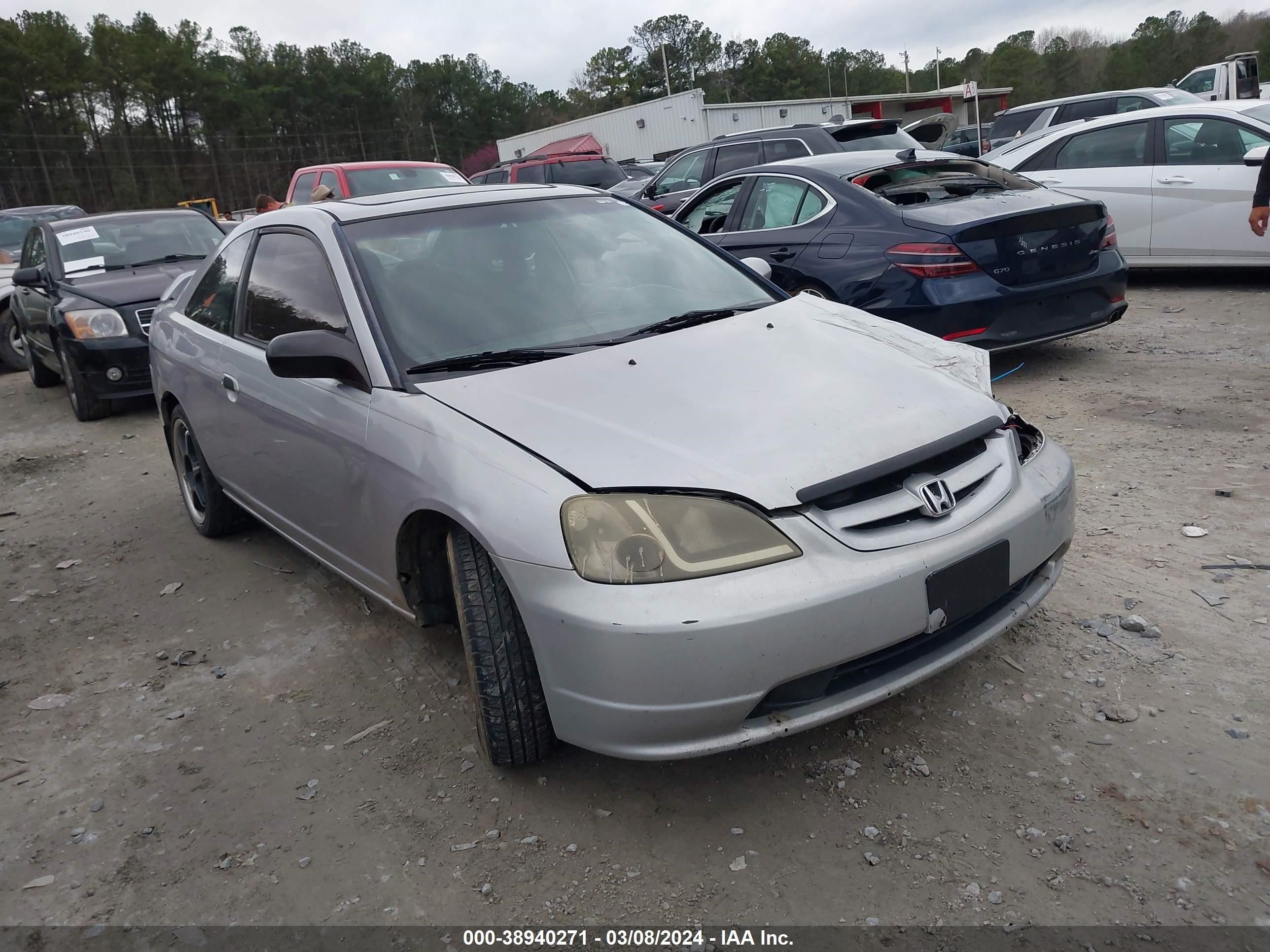 HONDA CIVIC 2002 1hgem21932l034889