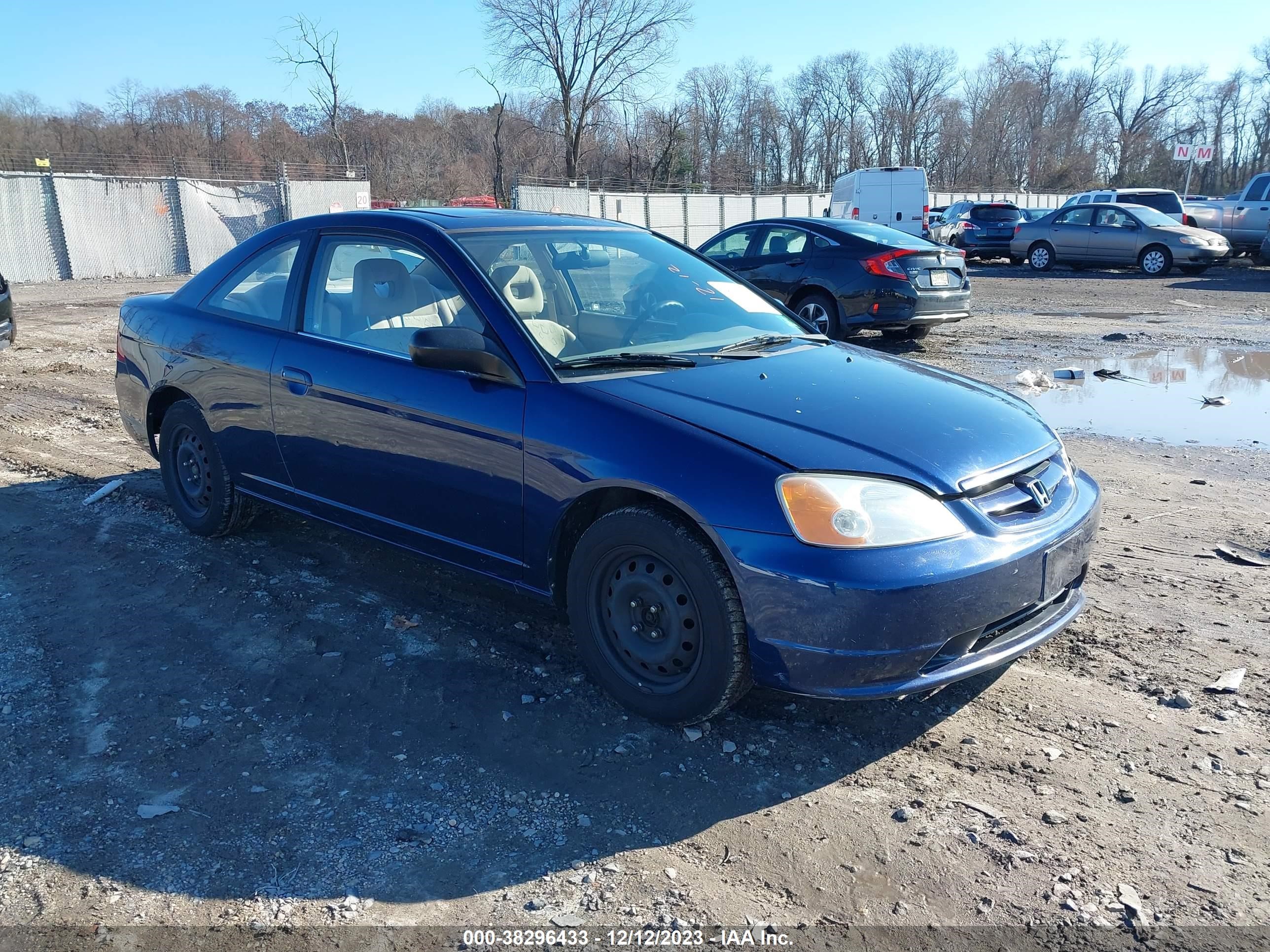 HONDA CIVIC 2002 1hgem21992l051647