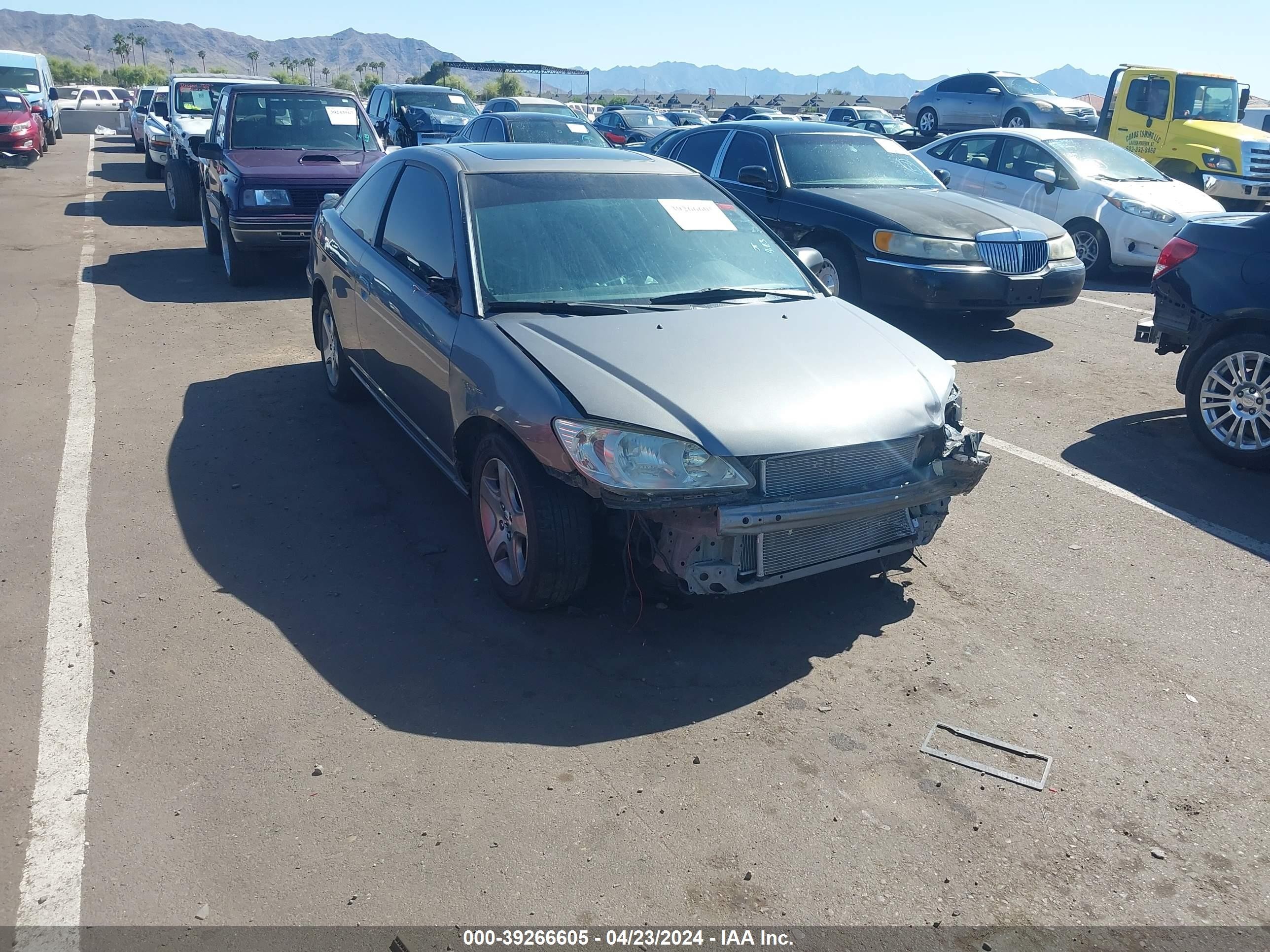 HONDA CIVIC 2004 1hgem22064l082776