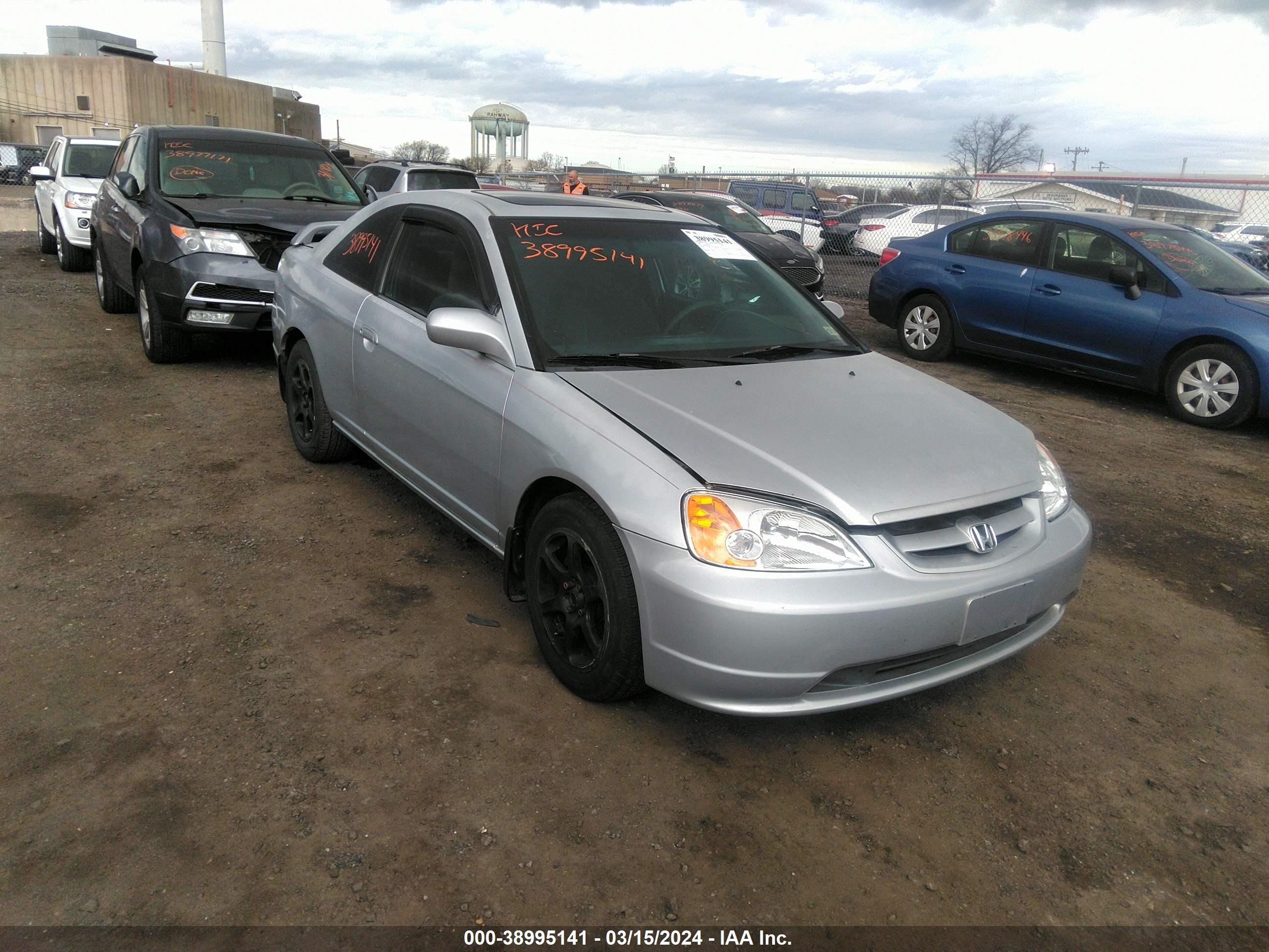 HONDA CIVIC 2002 1hgem22092l017241