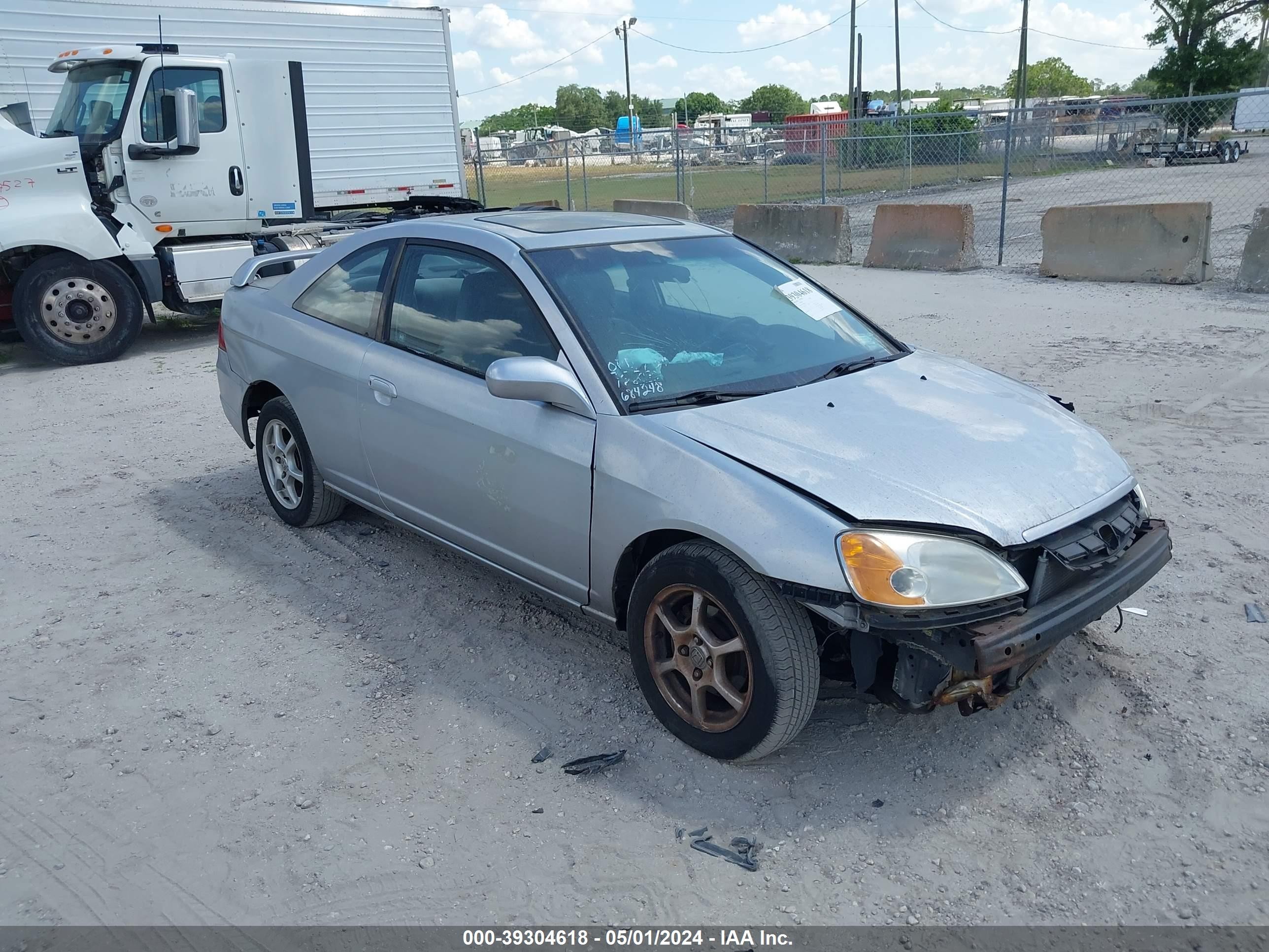 HONDA CIVIC 2002 1hgem22092l032404