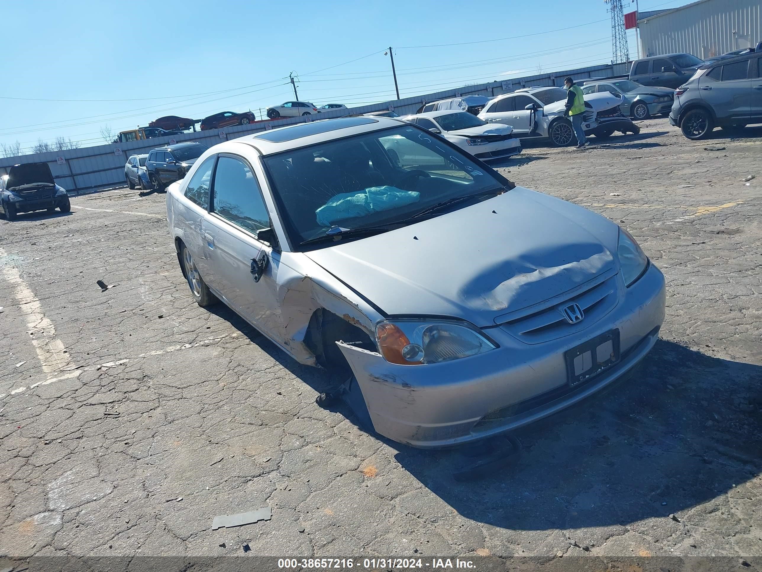 HONDA CIVIC 2003 1hgem22093l085198