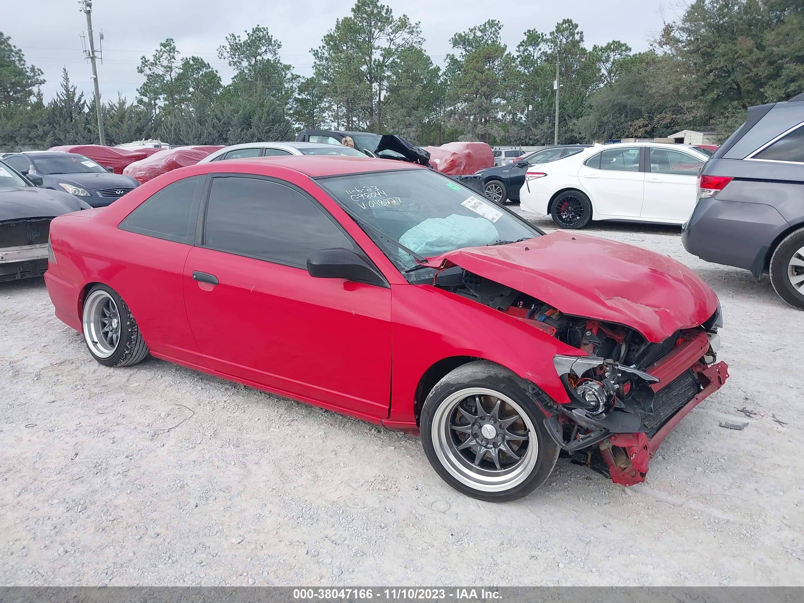 HONDA CIVIC 2004 1hgem22104l048227