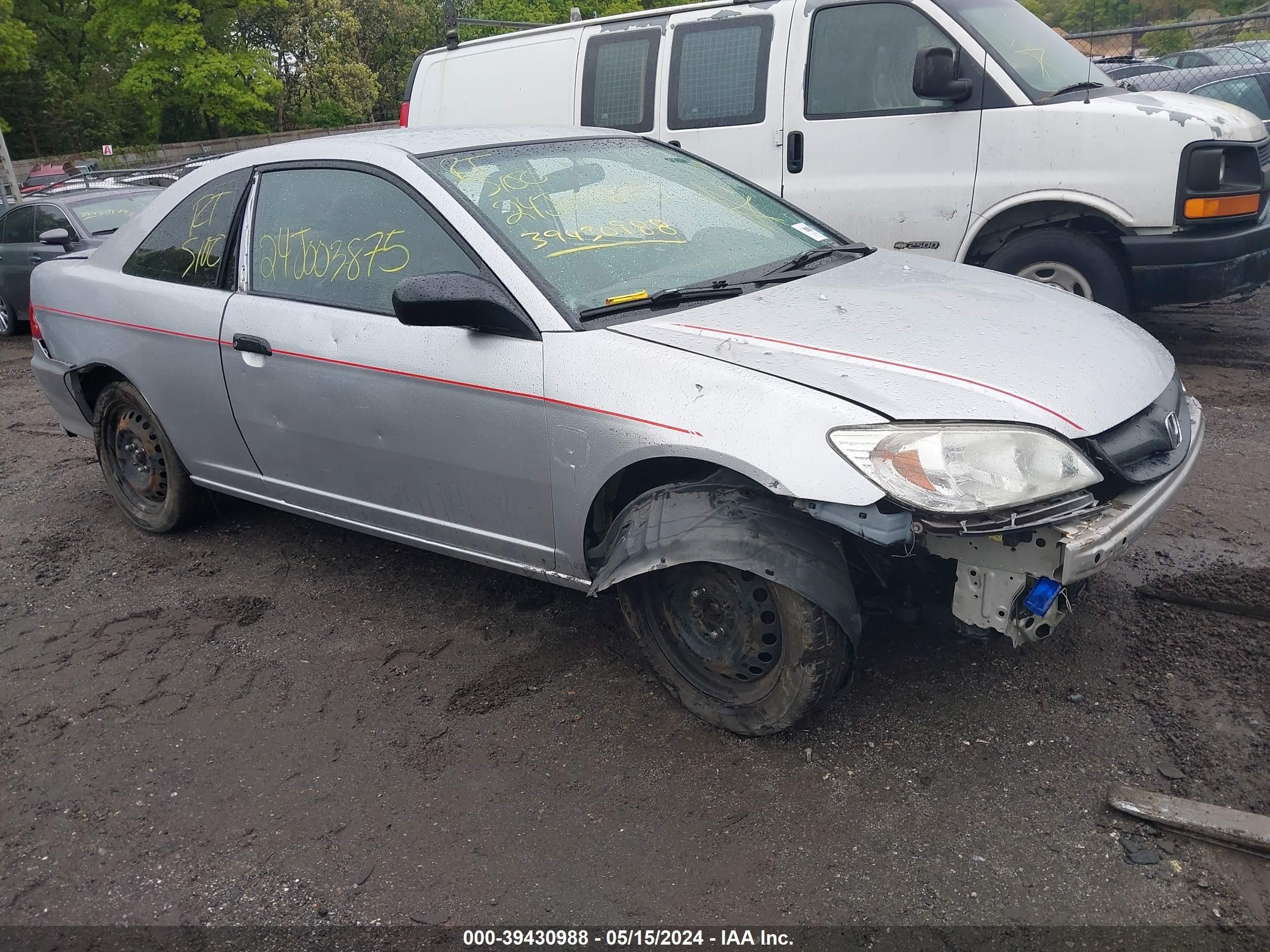 HONDA CIVIC 2004 1hgem22154l061071