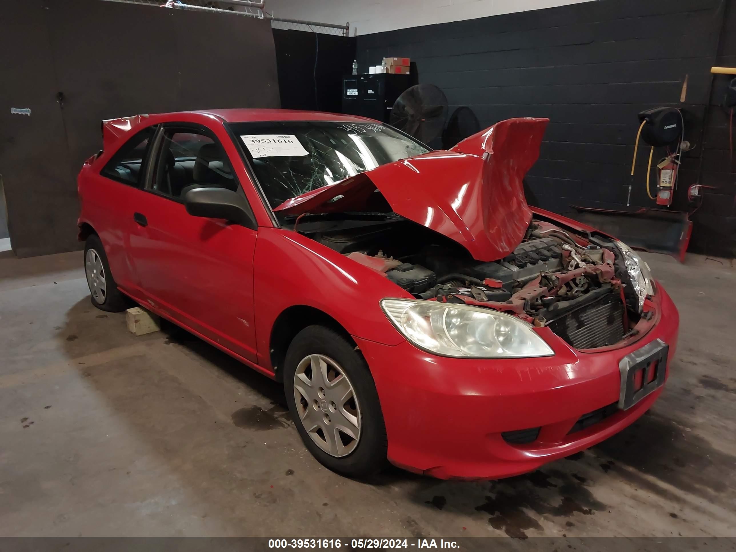 HONDA CIVIC 2005 1hgem22195l018466