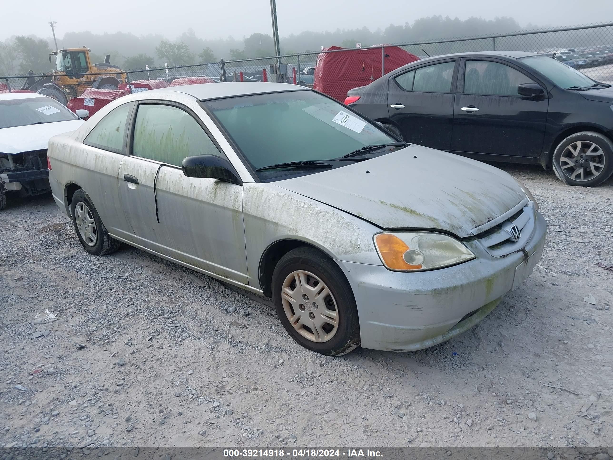 HONDA CIVIC 2001 1hgem22201l086075