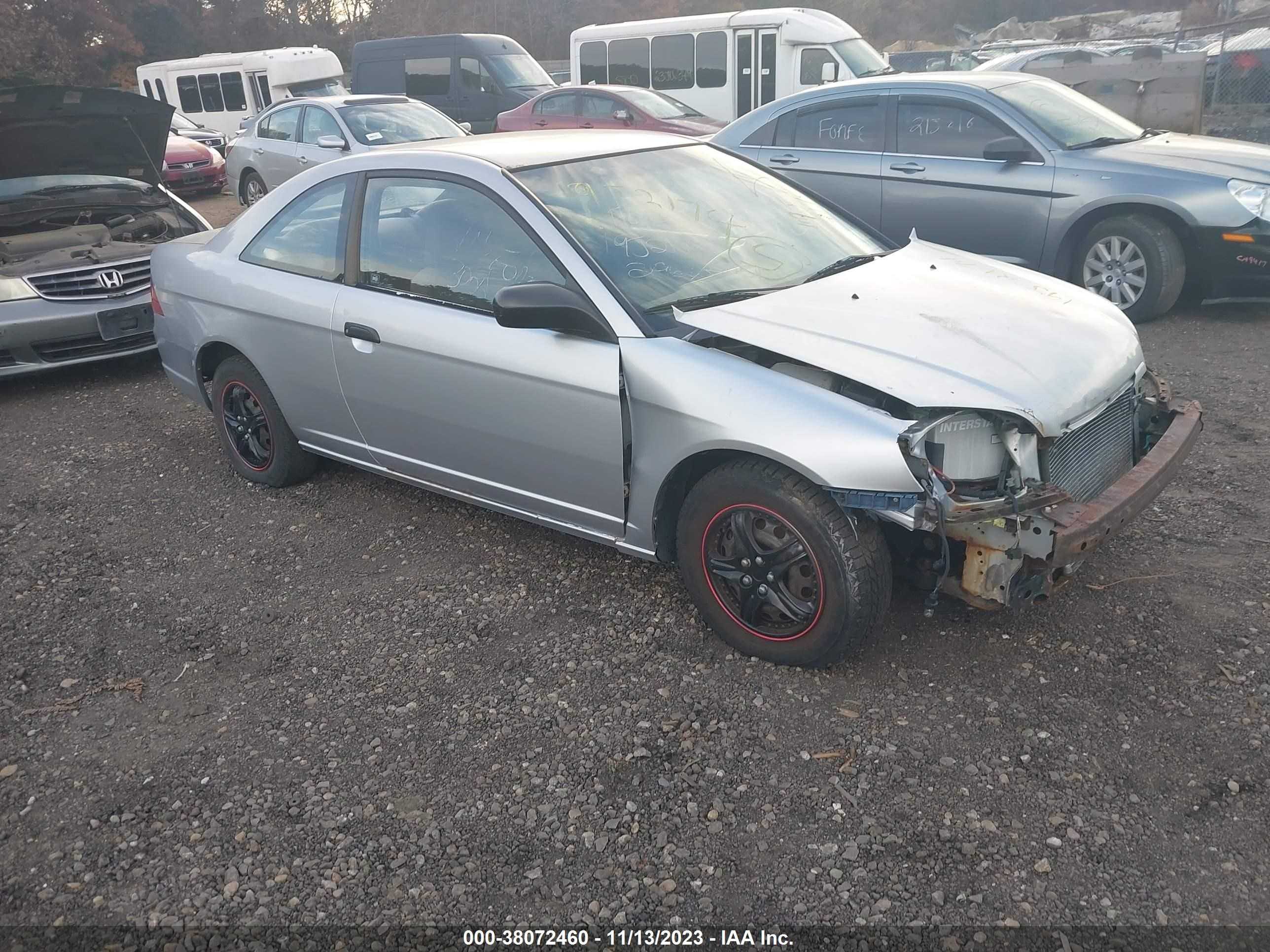 HONDA CIVIC 2001 1hgem22221l023253