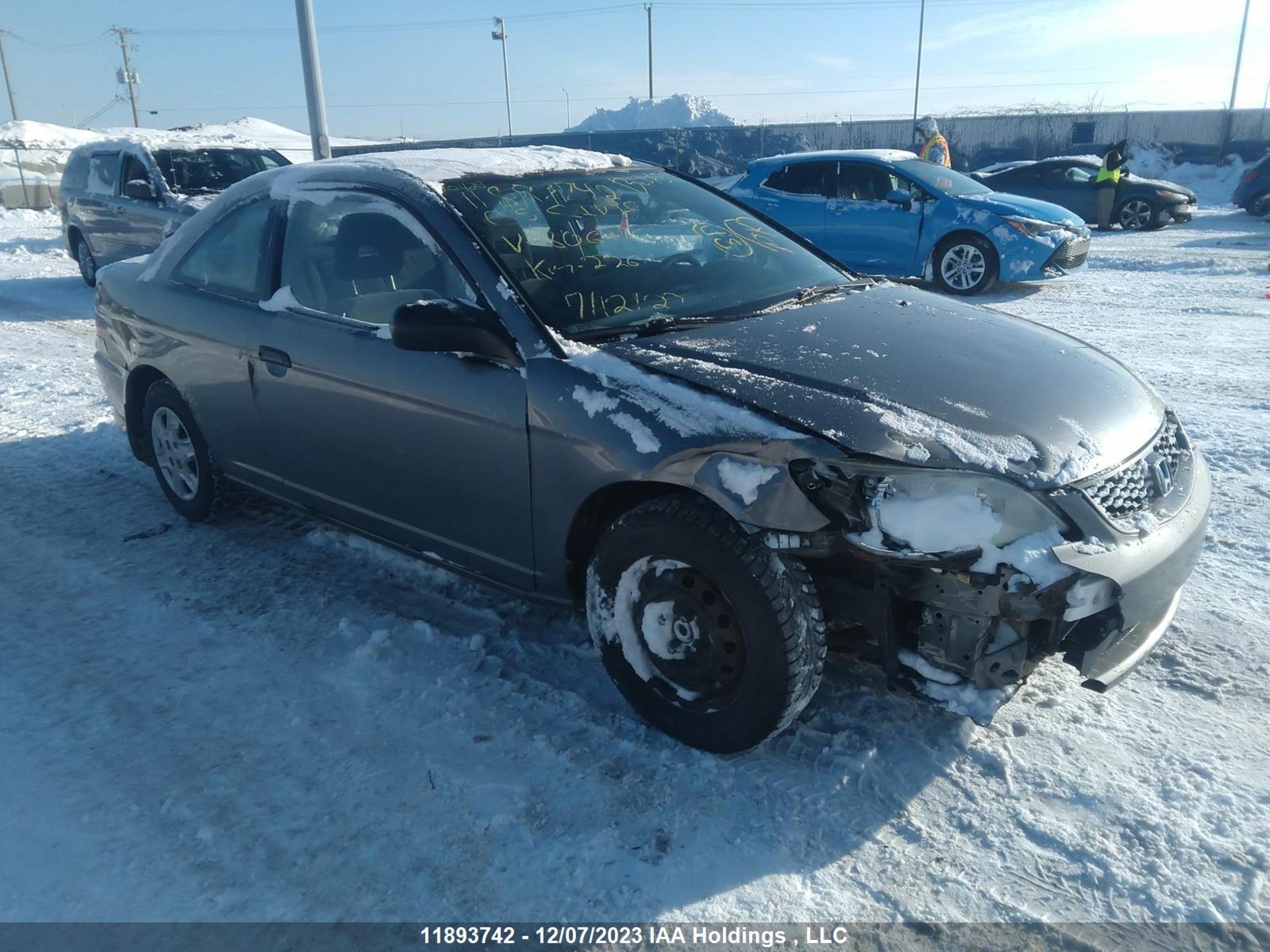 HONDA CIVIC 2005 1hgem22275l806476