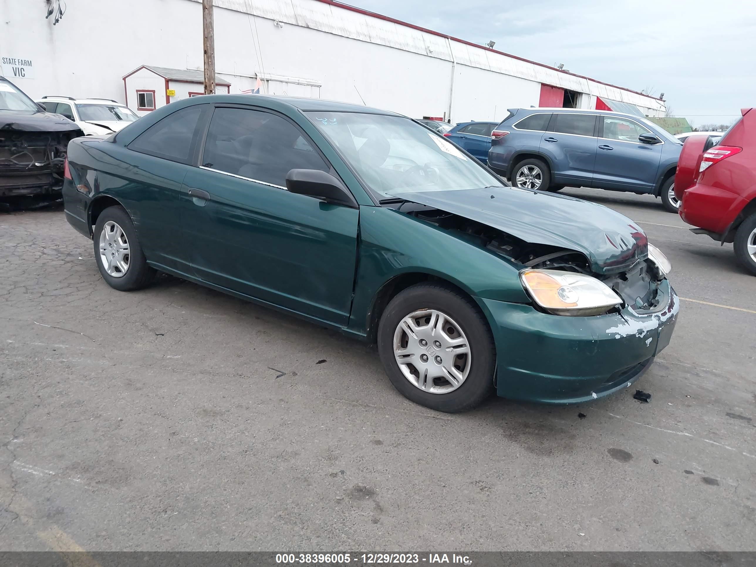 HONDA CIVIC 2001 1hgem22501l032530