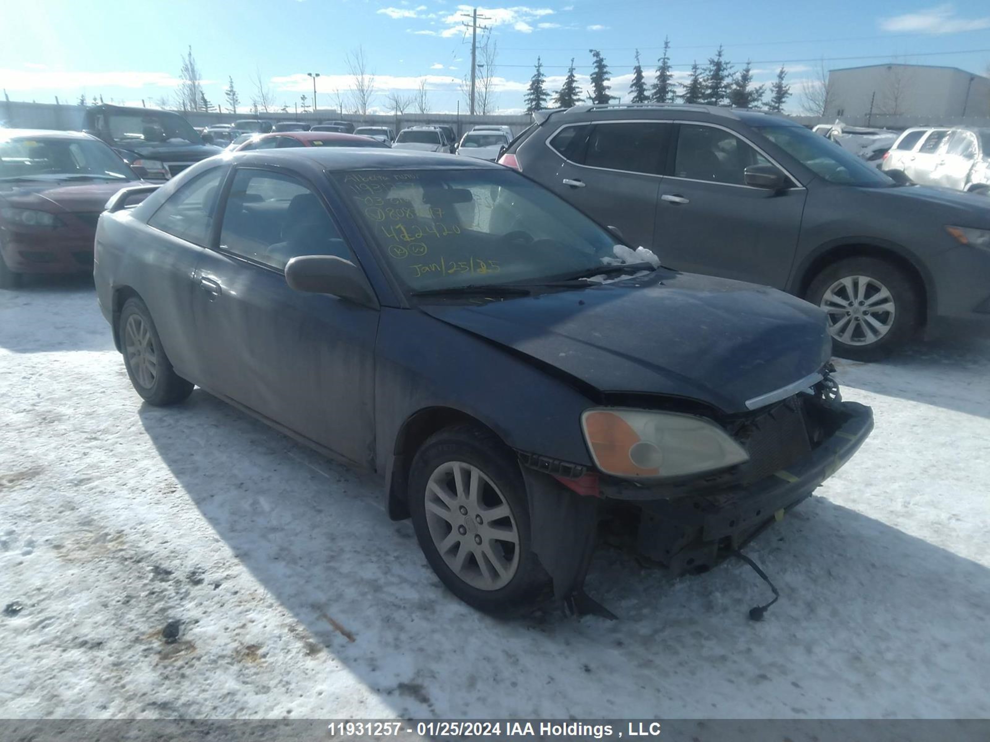 HONDA CIVIC 2003 1hgem22513l808747