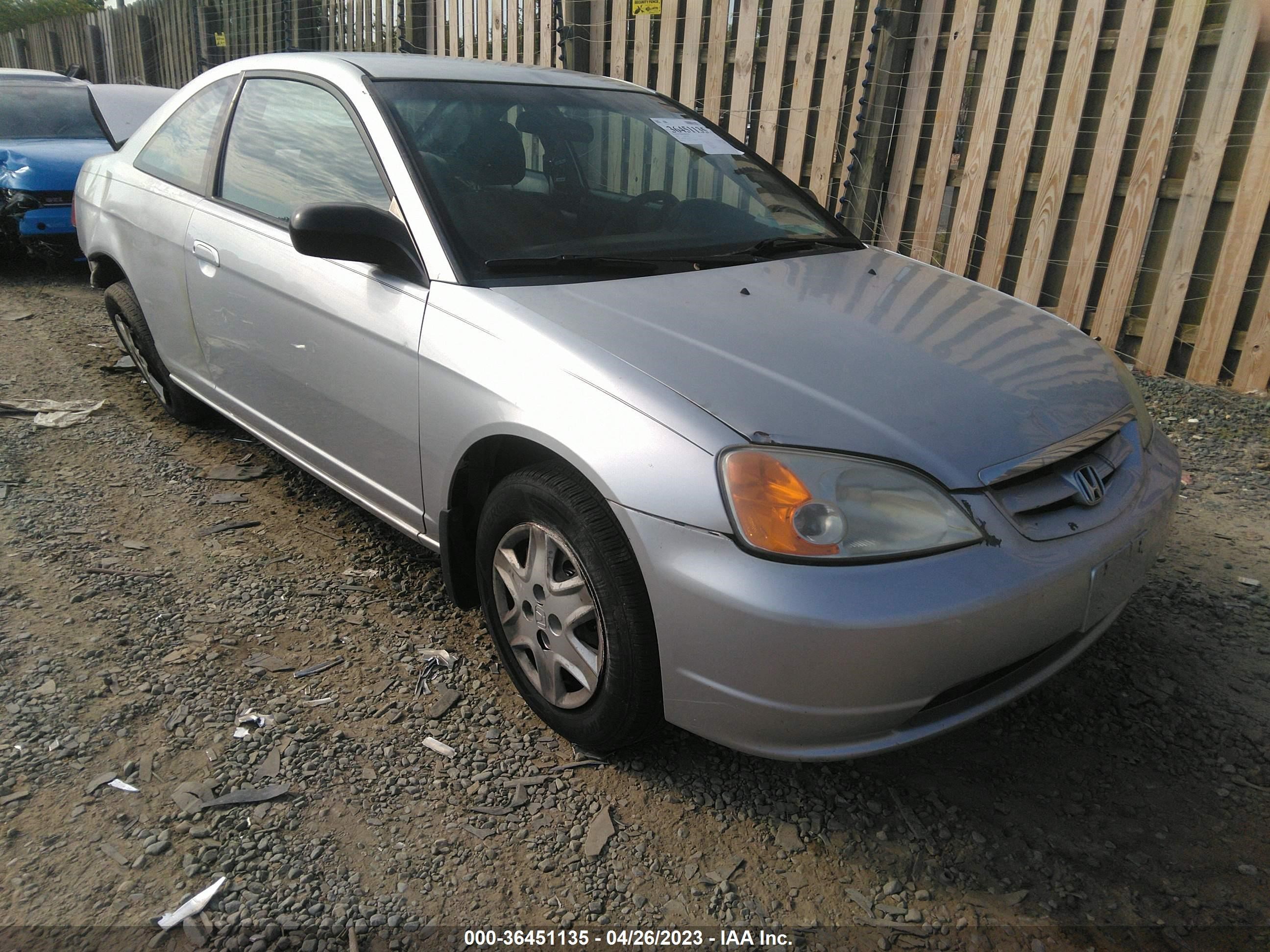 HONDA CIVIC 2003 1hgem22553l083976