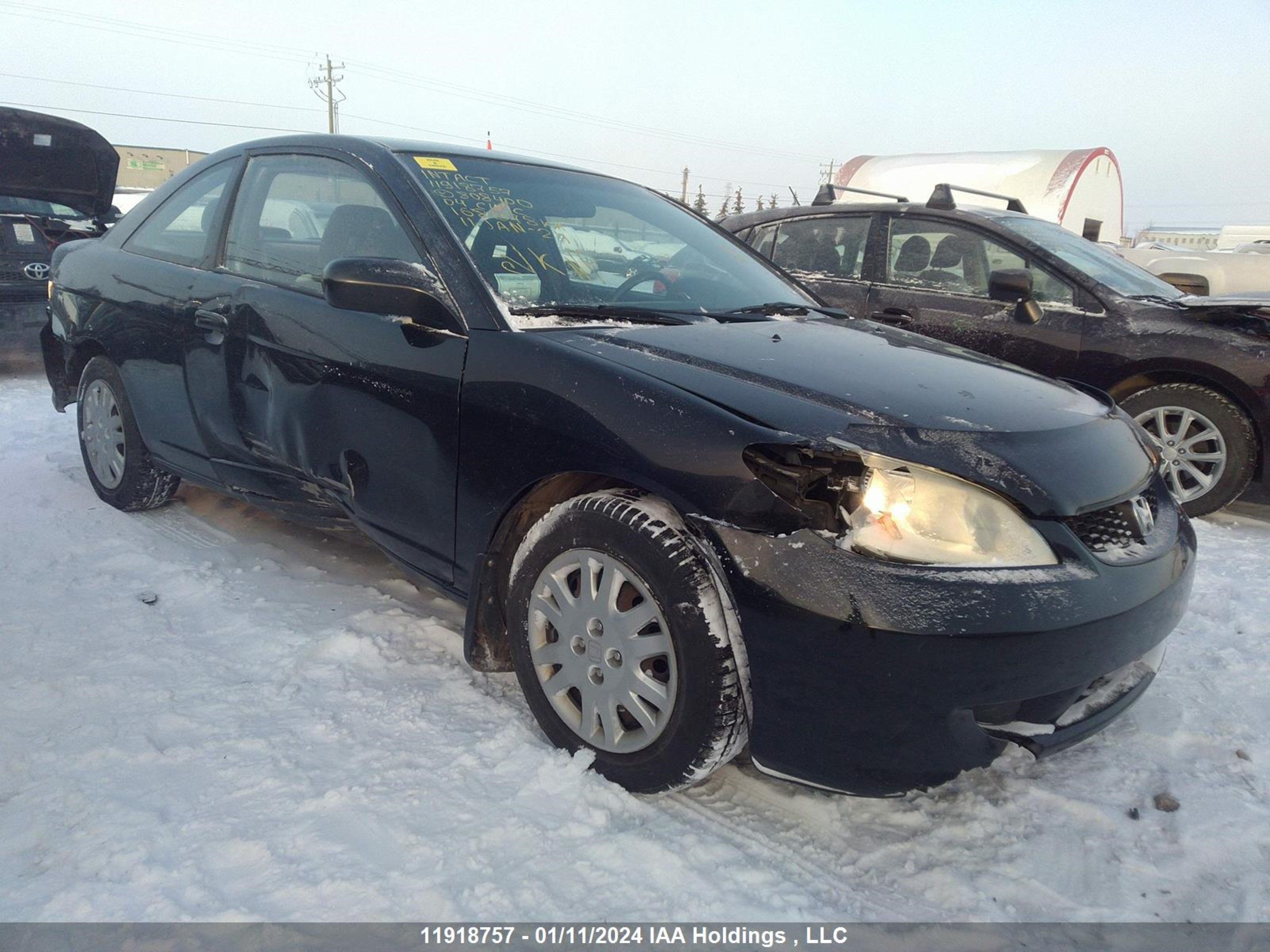 HONDA CIVIC 2004 1hgem22554l808400