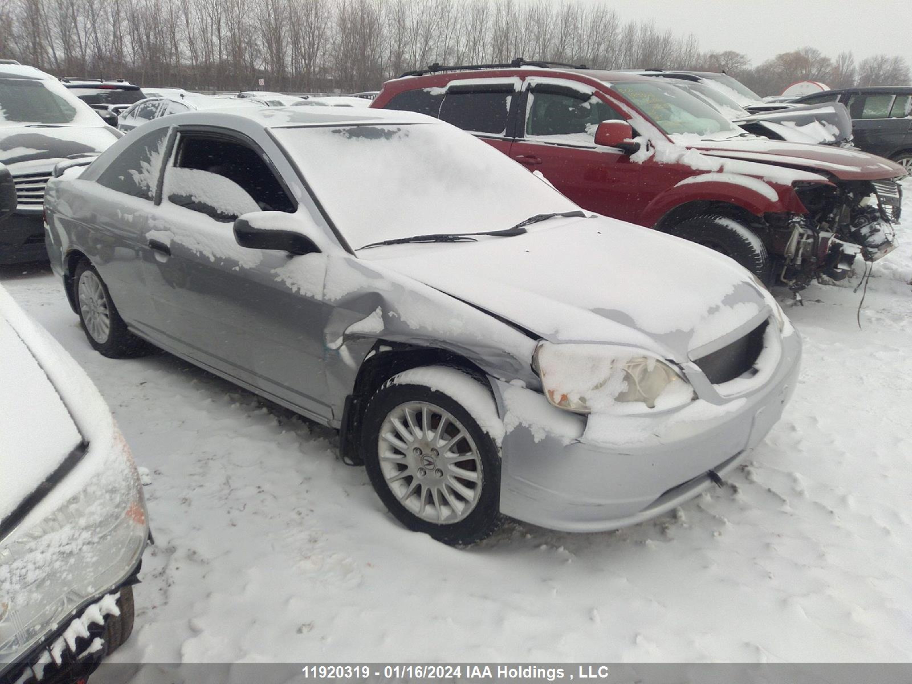 HONDA CIVIC 2001 1hgem22581l816180