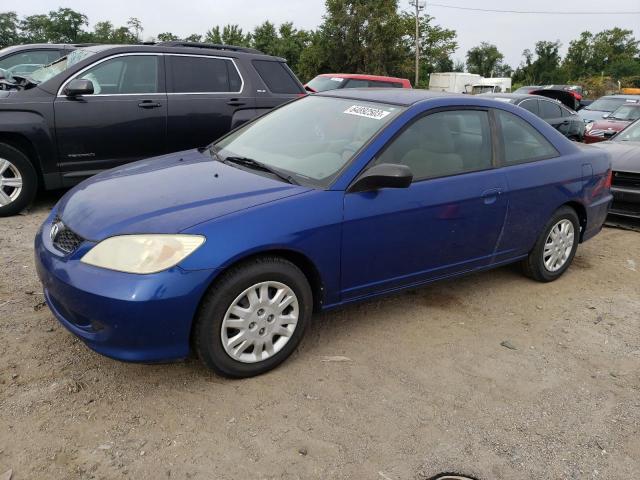 HONDA CIVIC LX 2004 1hgem22584l074268