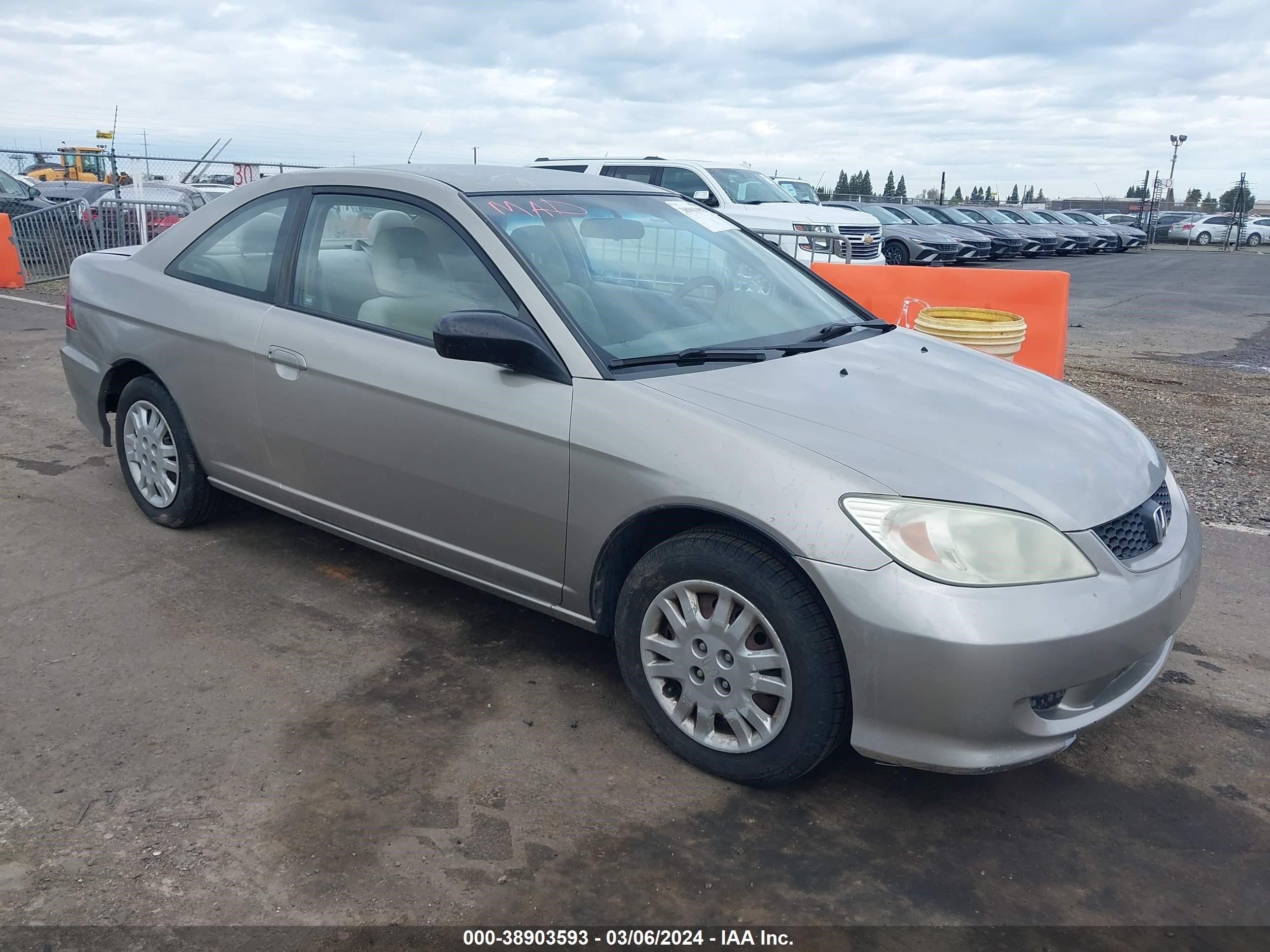 HONDA CIVIC 2005 1hgem22595l039790