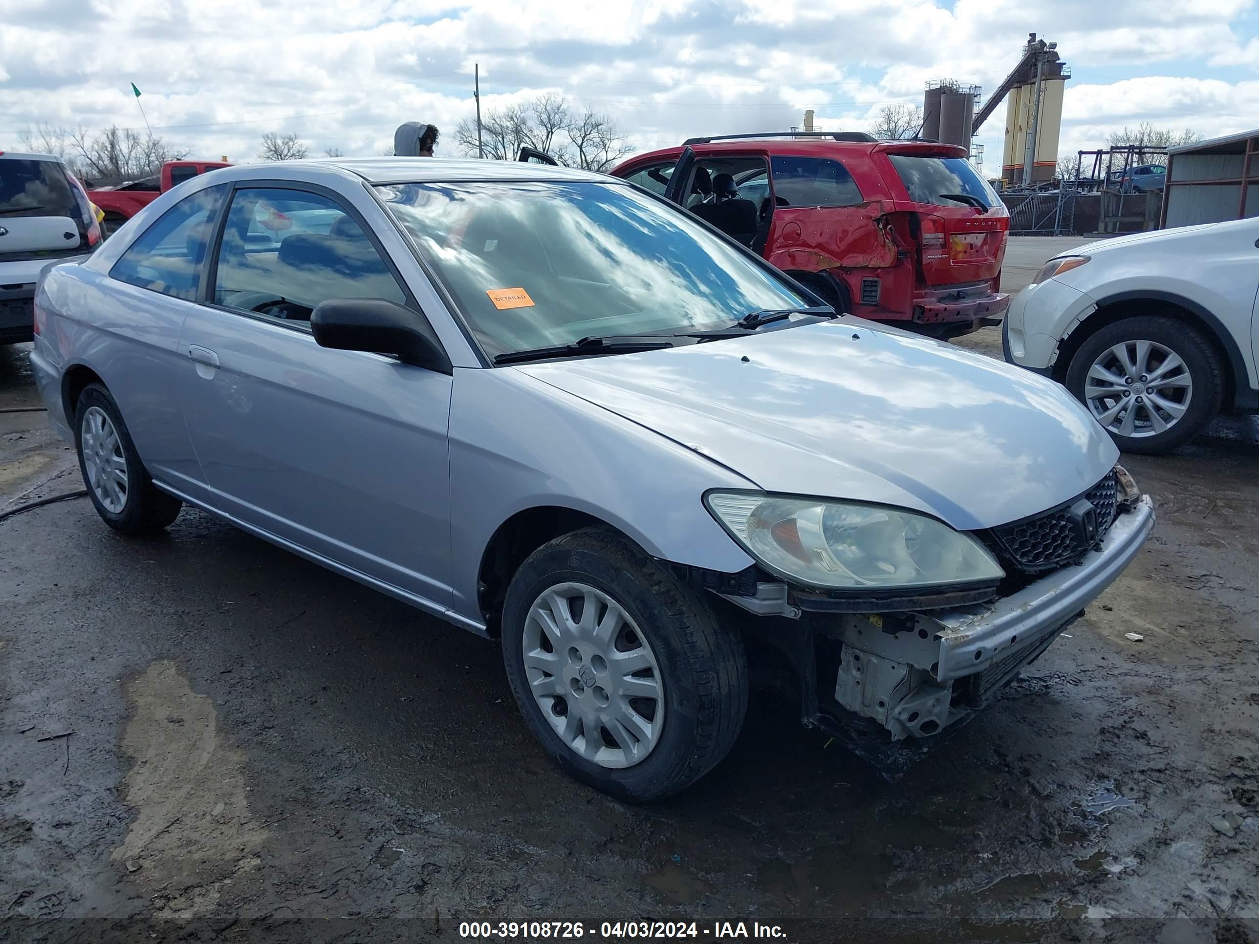 HONDA CIVIC 2004 1hgem225x4l059951