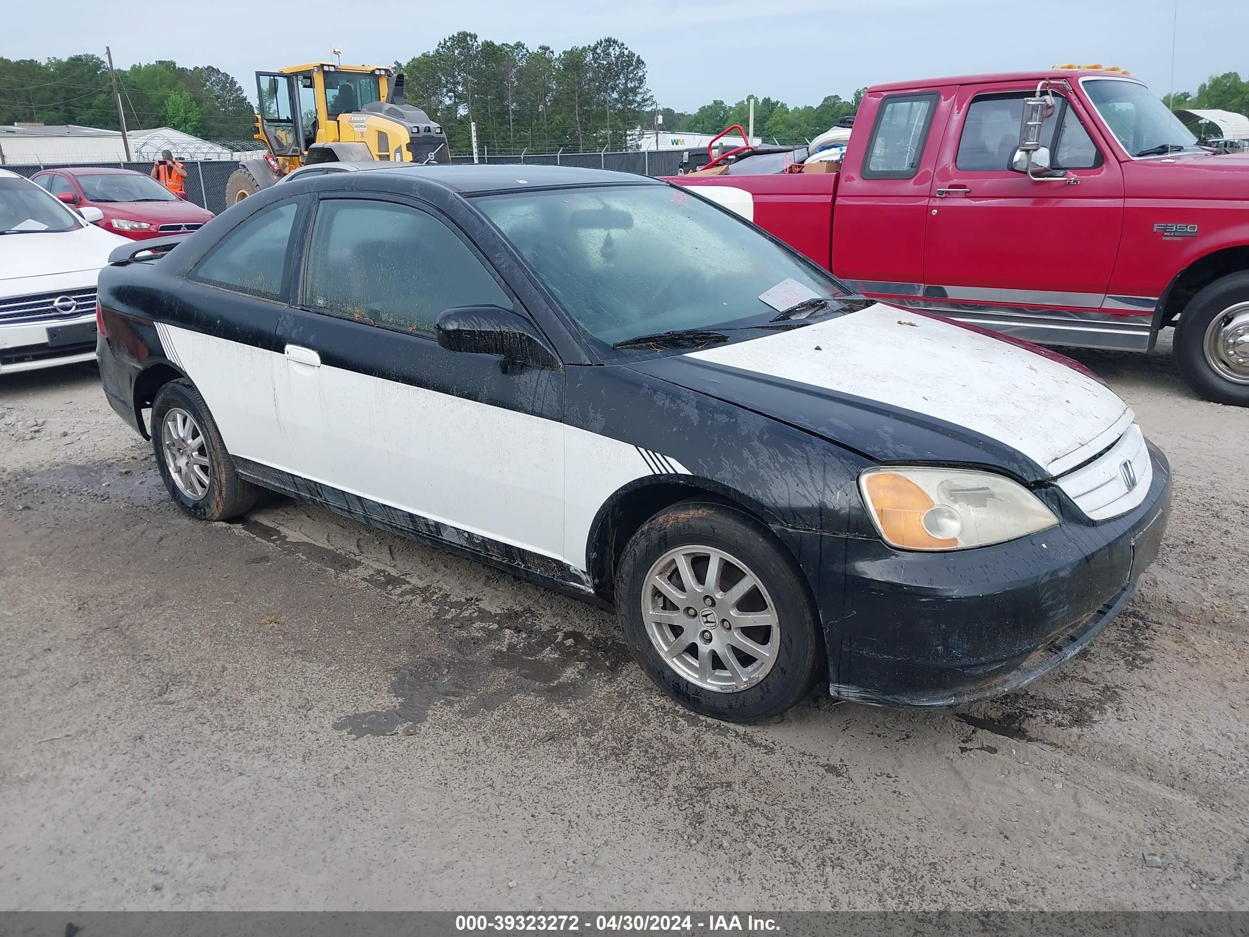 HONDA CIVIC 2001 1hgem22721l085974