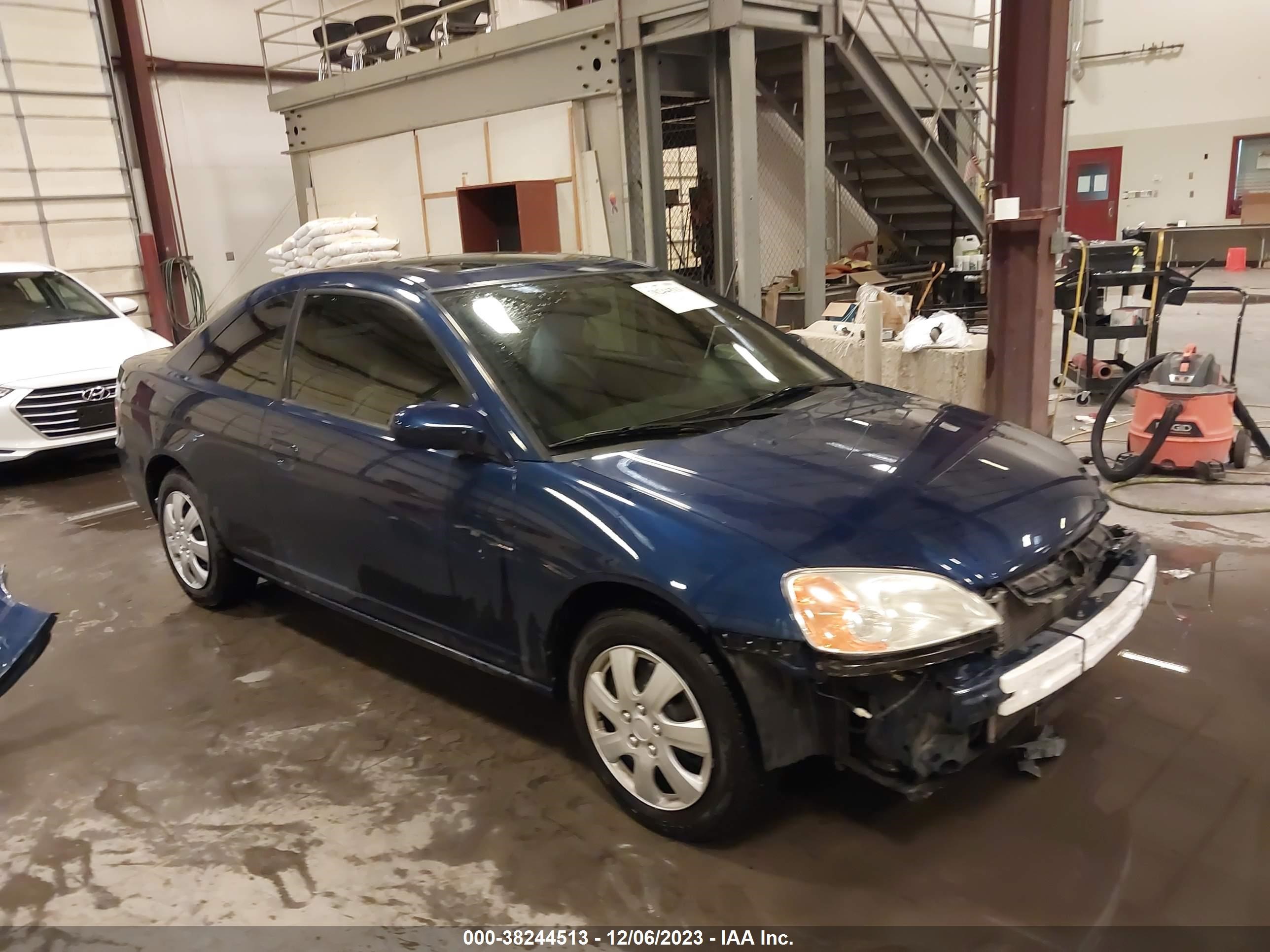 HONDA CIVIC 2002 1hgem22912l035232