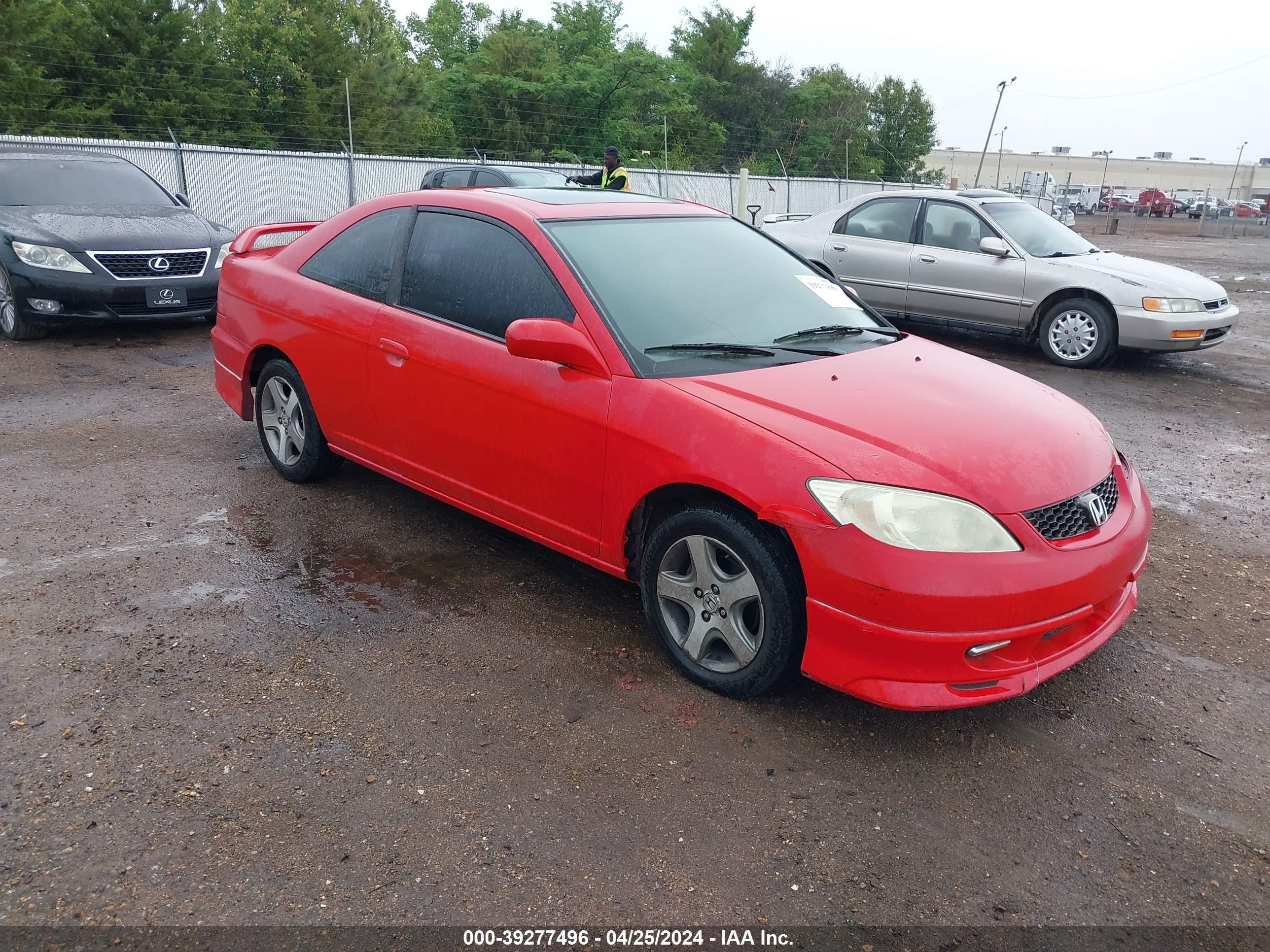 HONDA CIVIC 2004 1hgem22914l054835