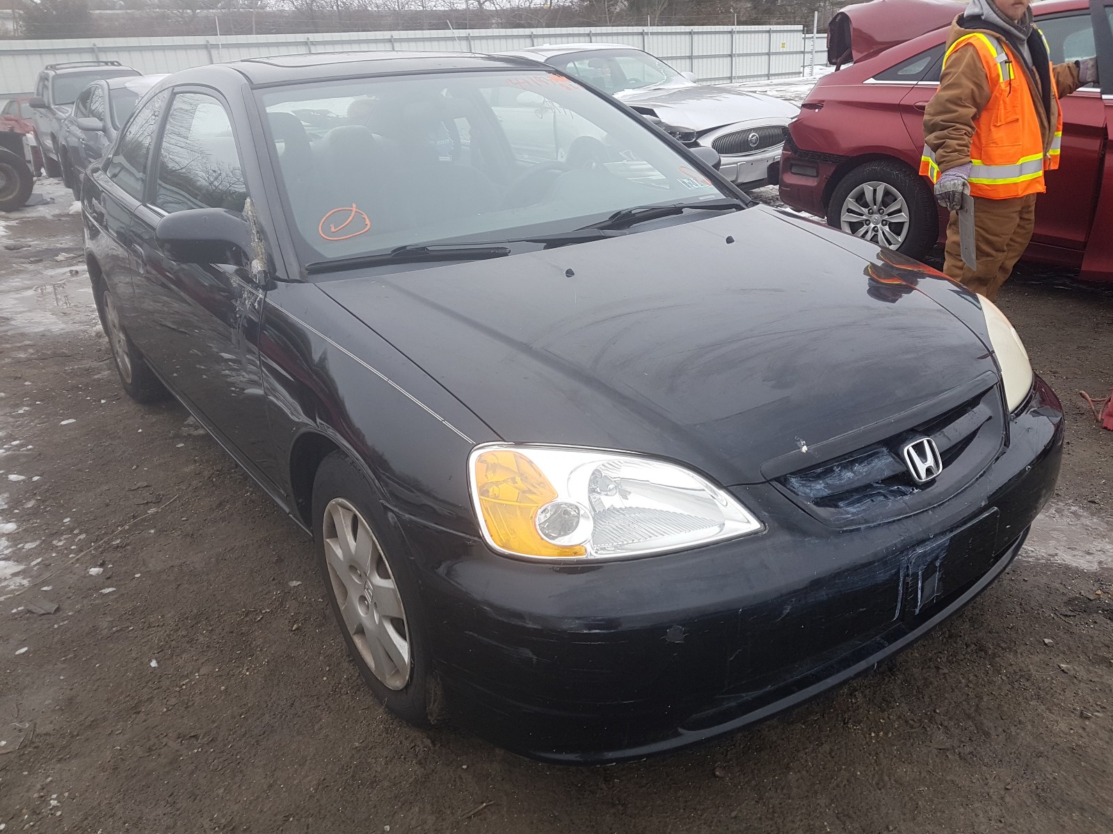 HONDA CIVIC SI 2001 1hgem22921l074846