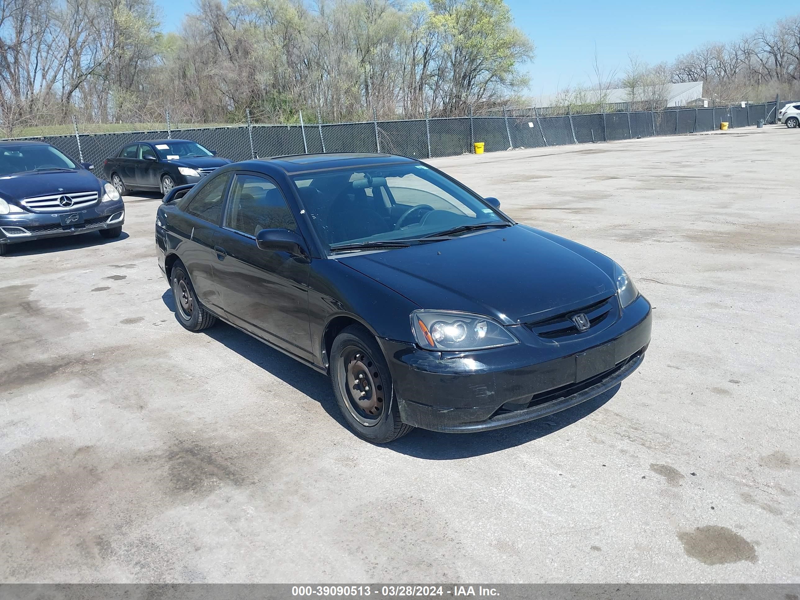 HONDA CIVIC 2001 1hgem22921l104962