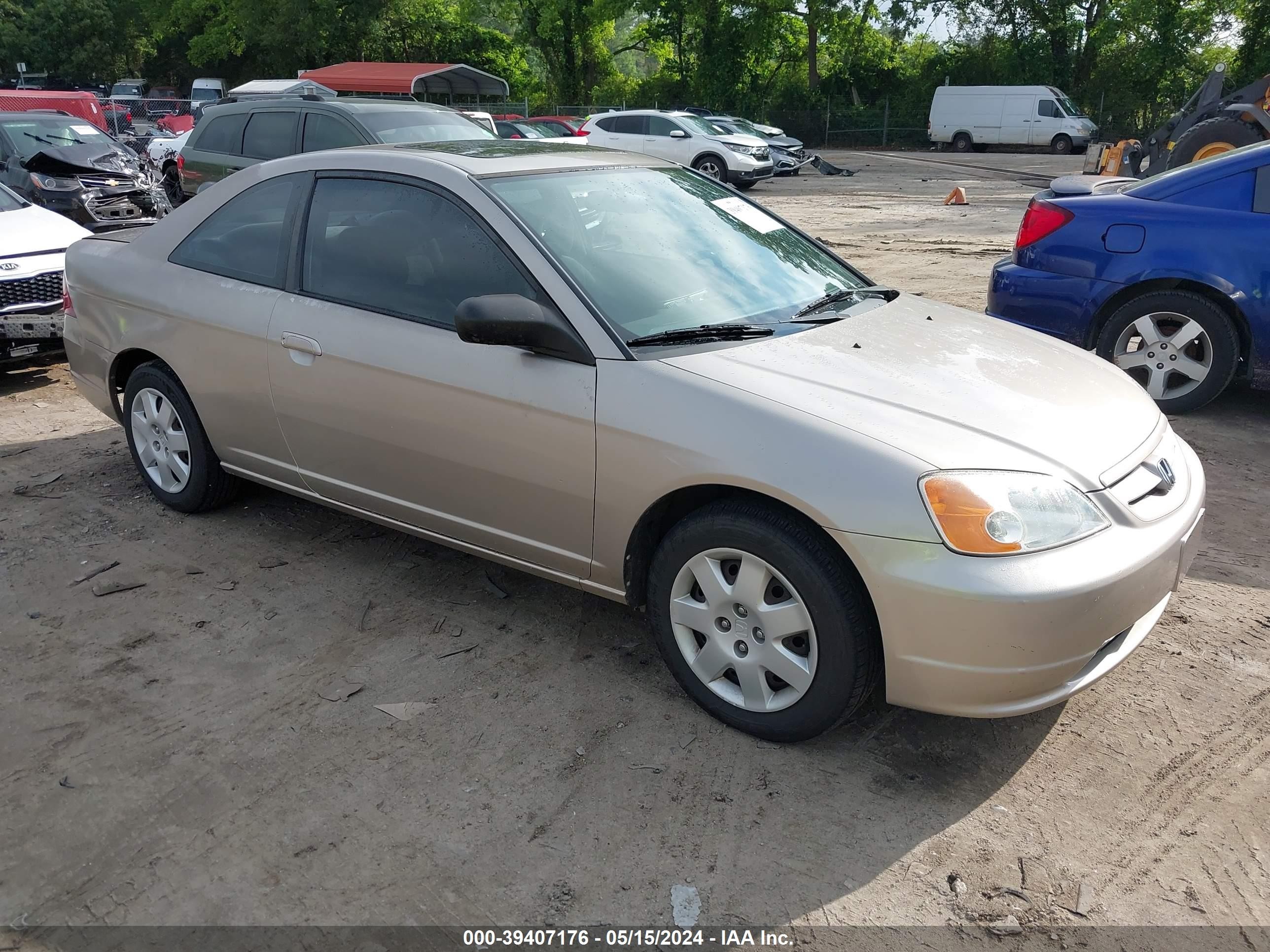 HONDA CIVIC 2002 1hgem22922l040262