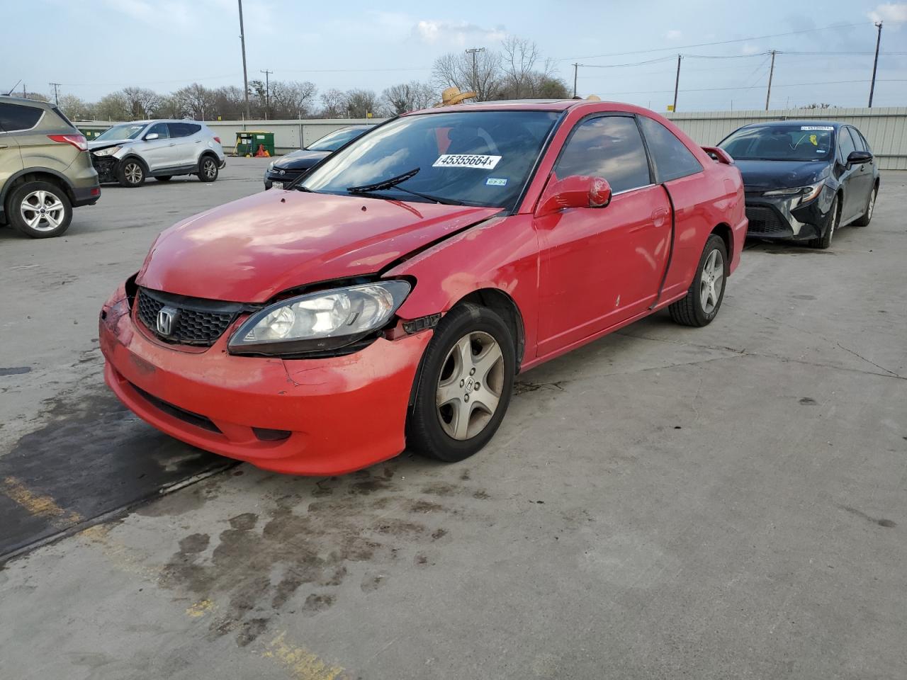 HONDA CIVIC 2004 1hgem22924l038918